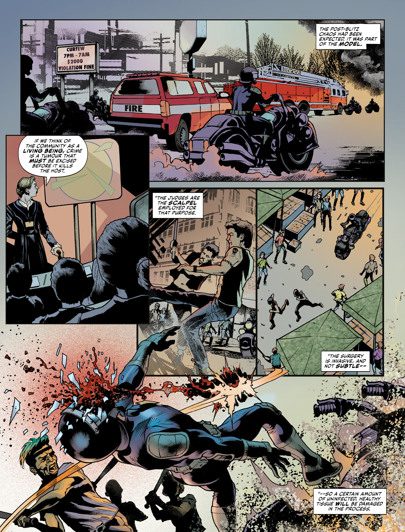 Read online Judge Dredd Megazine (Vol. 5) comic -  Issue #457 - 127