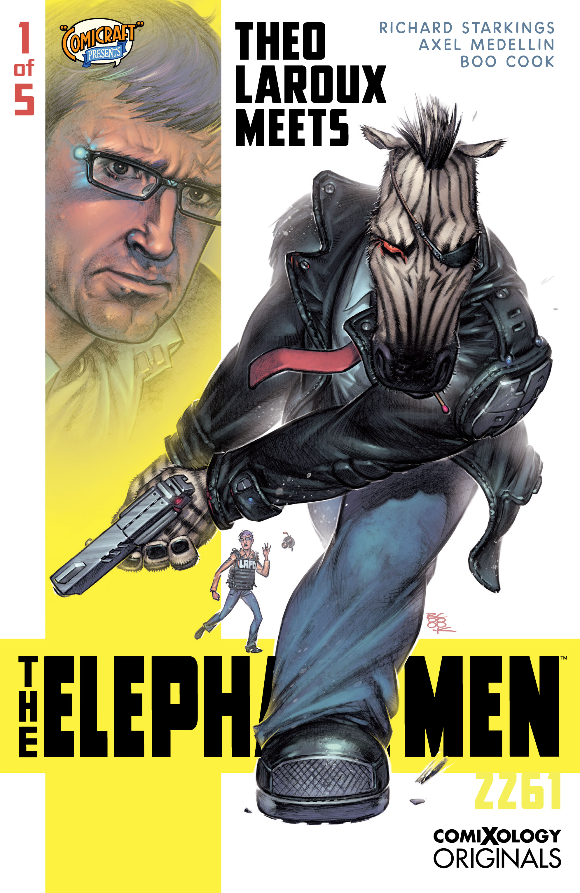 Read online Elephantmen: Theo Laroux Meets the Elephantmen comic -  Issue #1 - 1