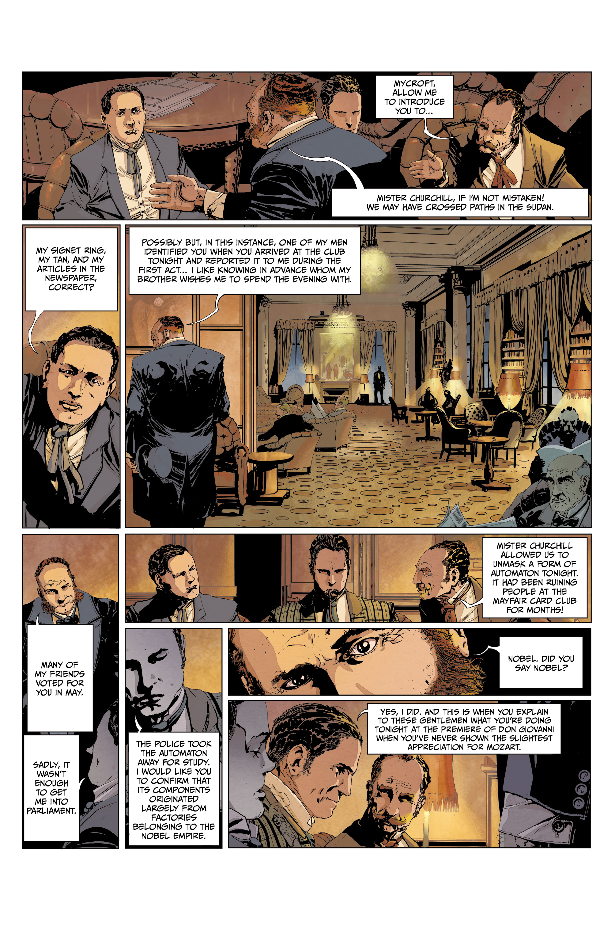 Read online M.O.R.I.A.R.T.Y : The Clockwork Empire comic -  Issue #1 - 27