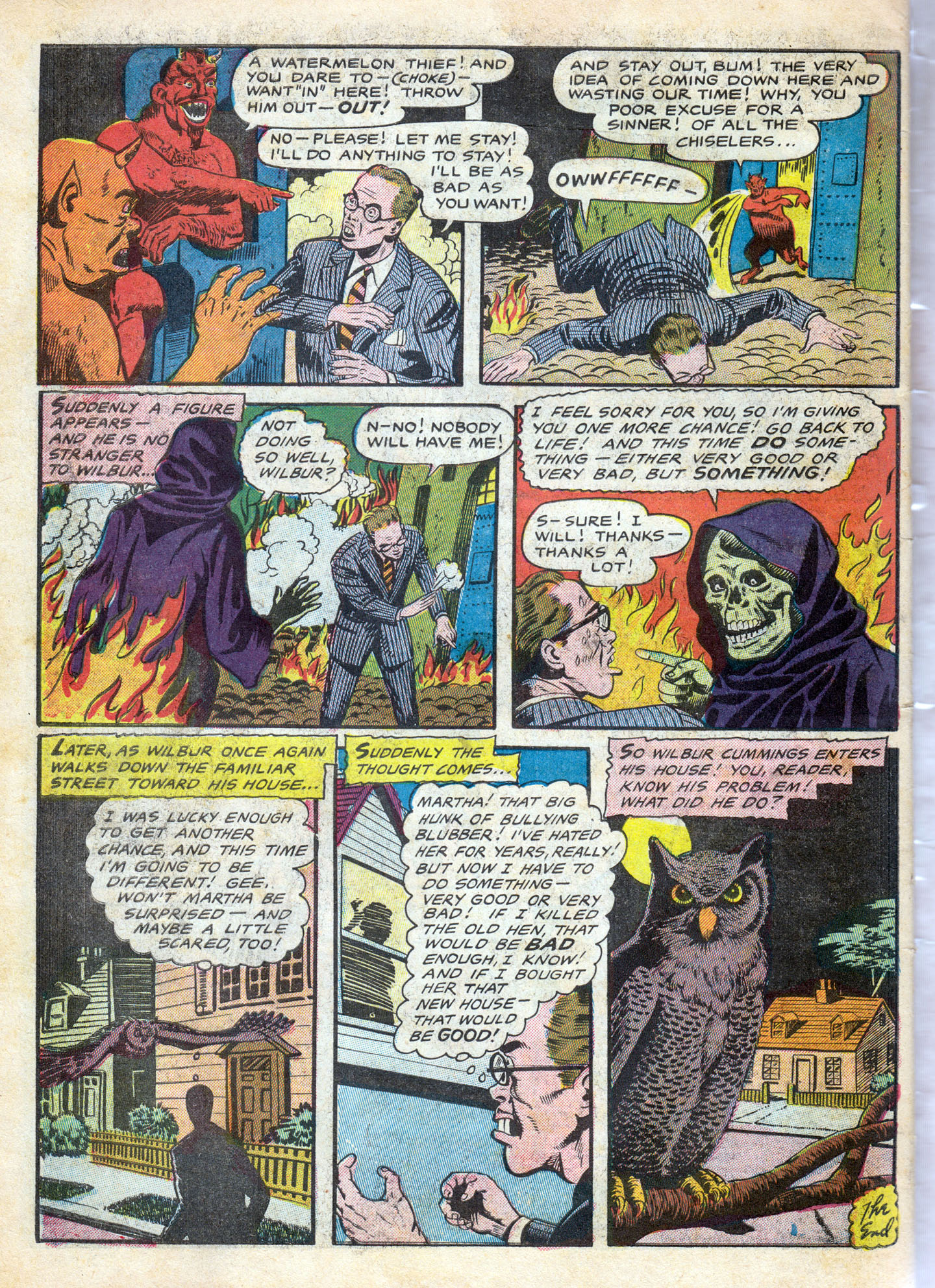 Read online Haunted Thrills comic -  Issue #18 - 34