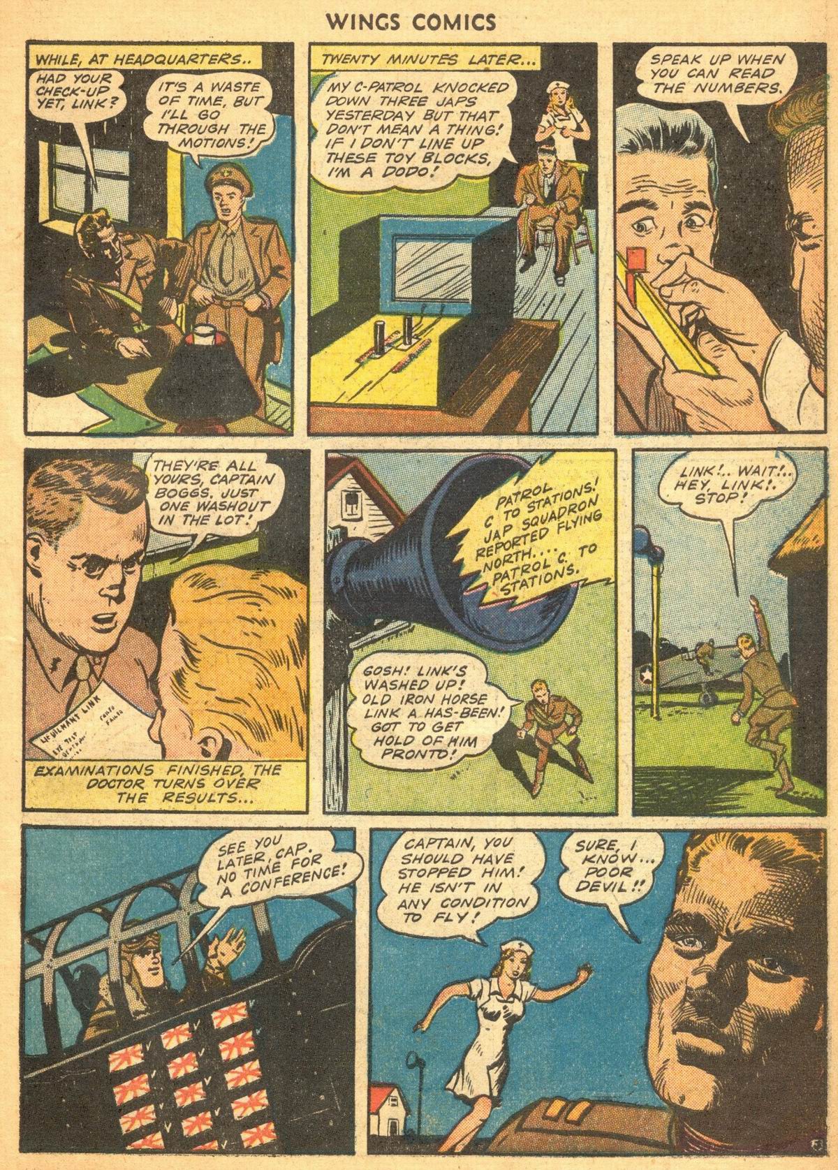 Read online Wings Comics comic -  Issue #35 - 5