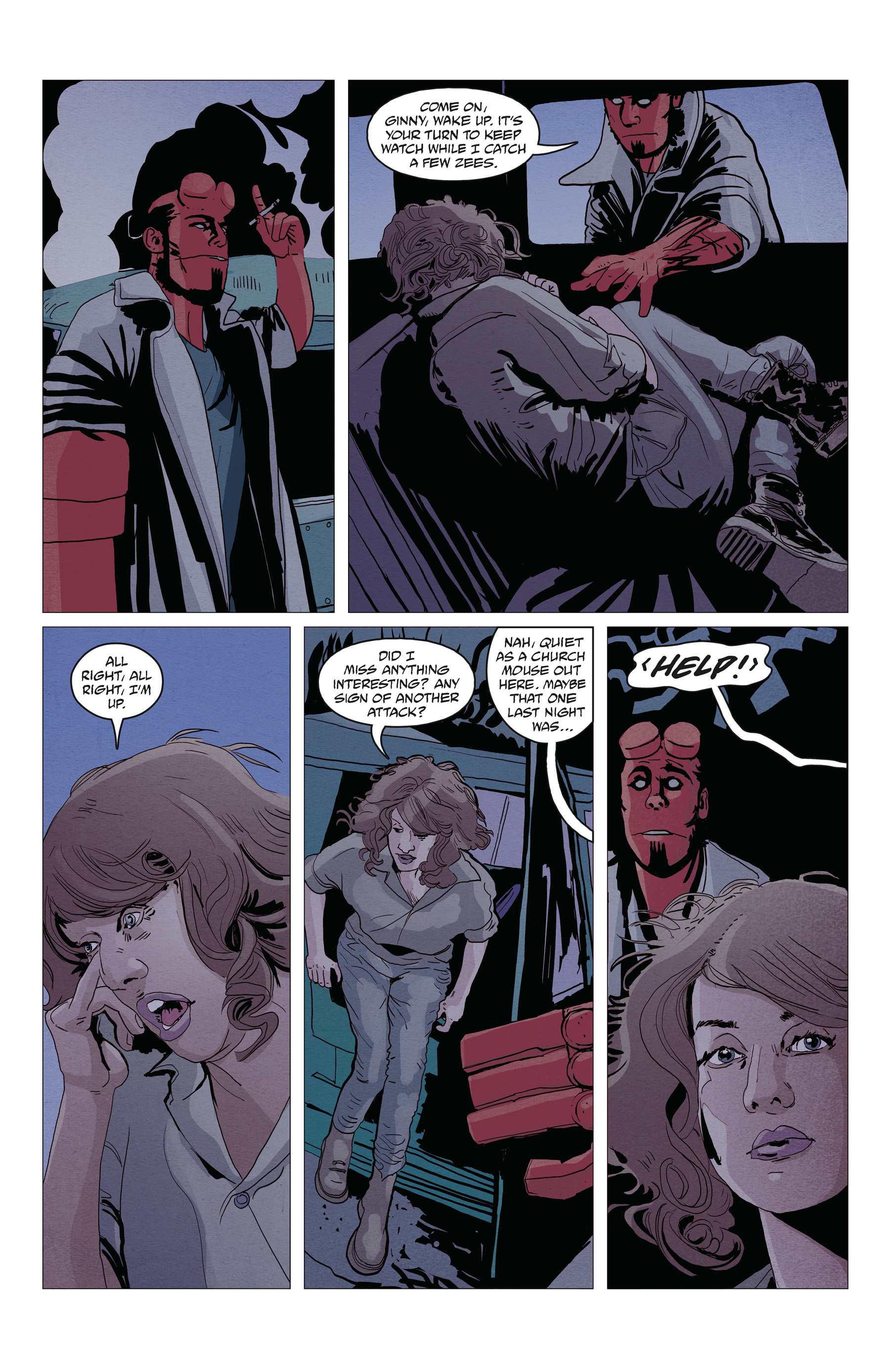 Read online Hellboy and the B.P.R.D.: 1957 - Fearful Symmetry comic -  Issue # Full - 16
