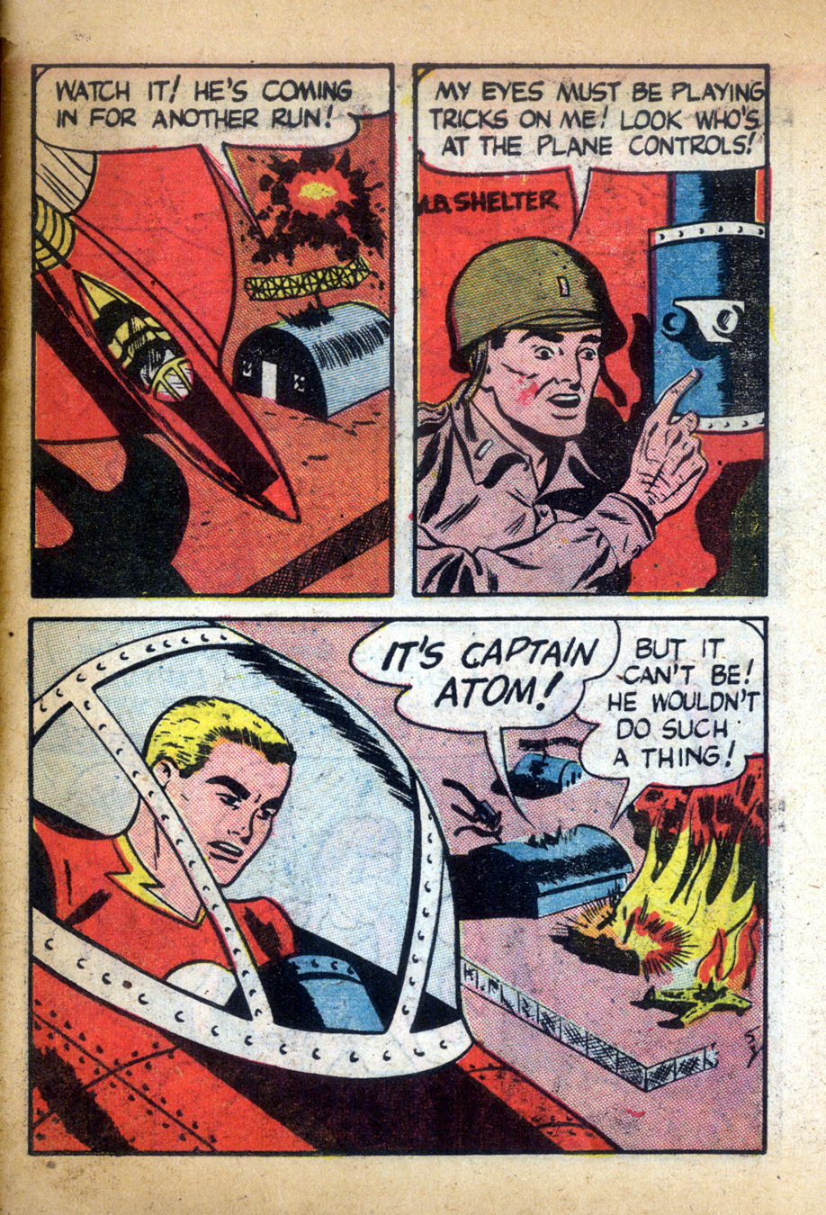 Read online Captain Atom (1950) comic -  Issue #6 - 5