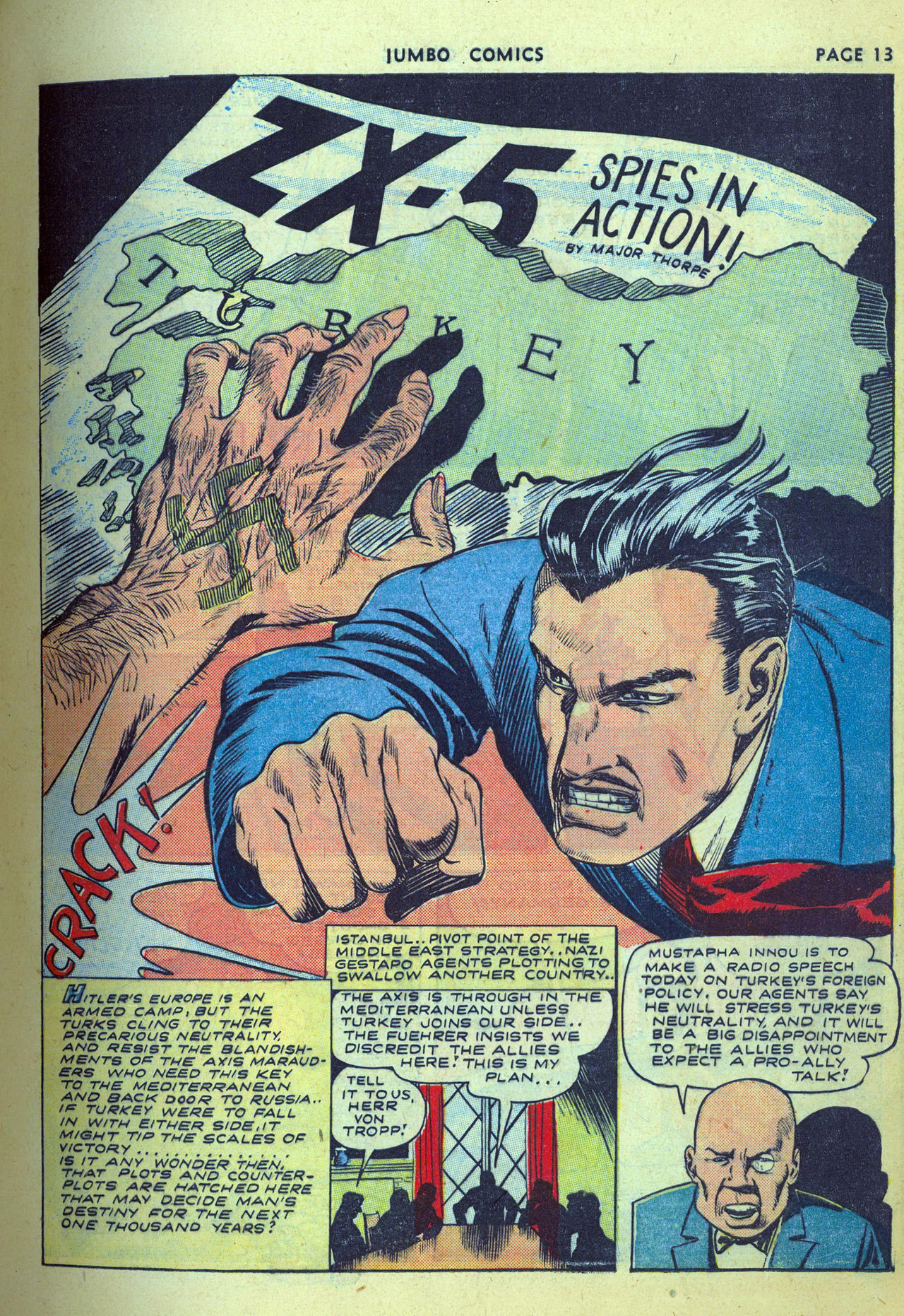 Read online Jumbo Comics comic -  Issue #50 - 15