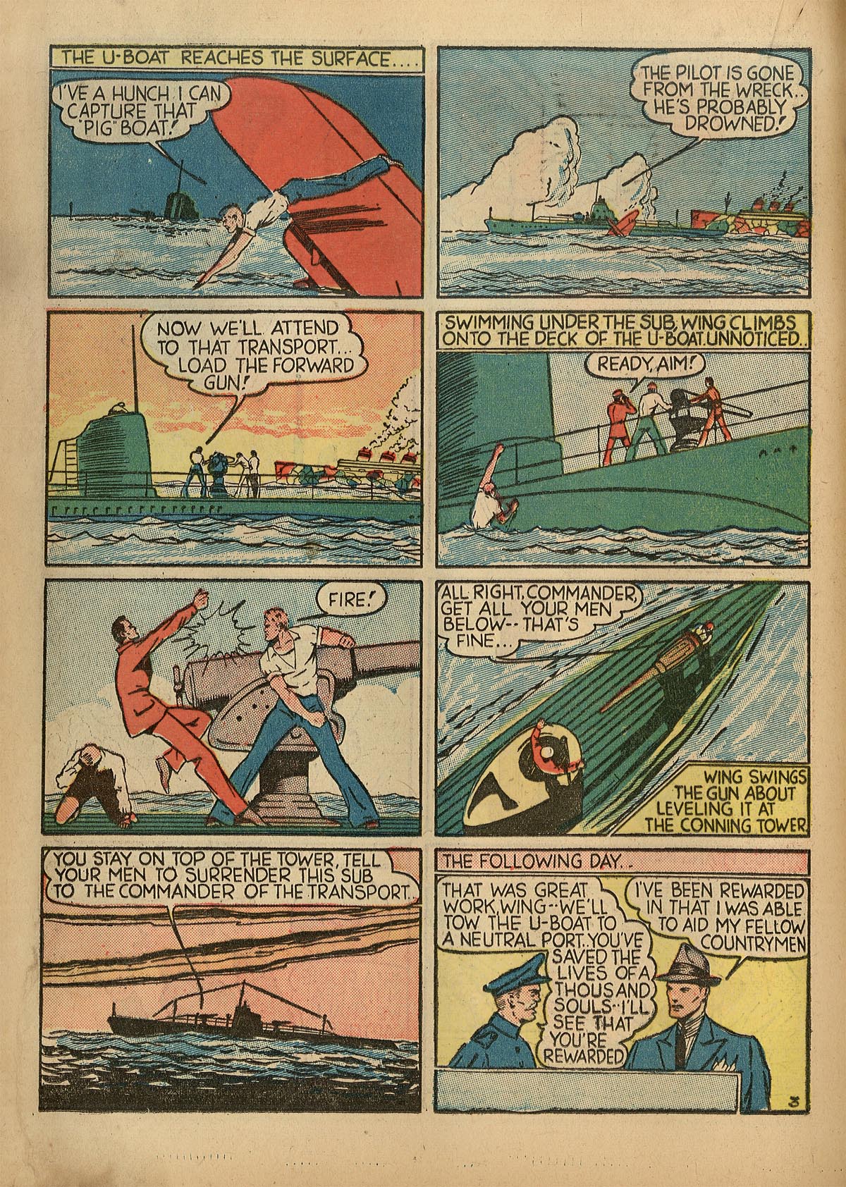 Read online Samson (1940) comic -  Issue #1 - 33