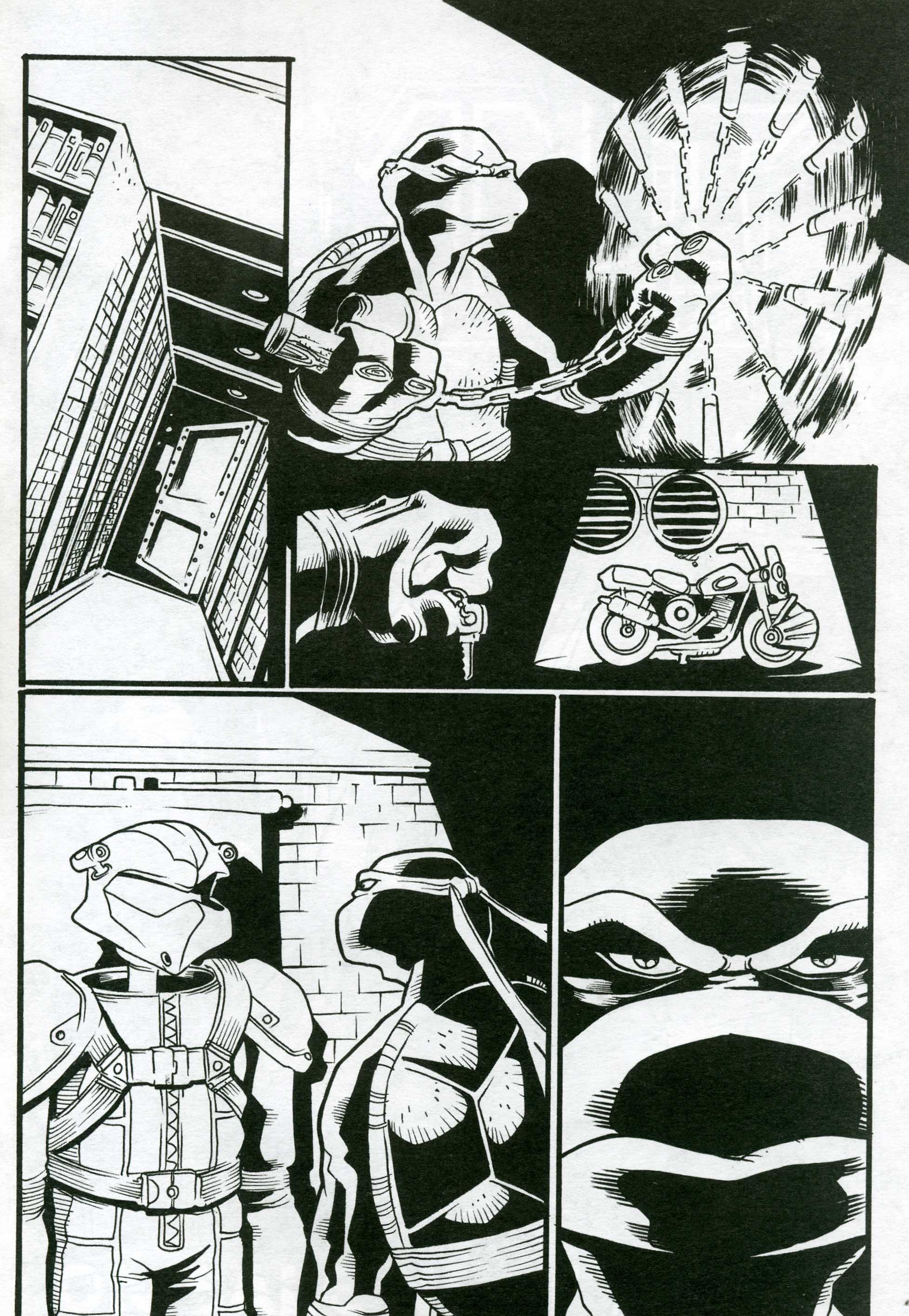Read online TMNT Movie Prequel comic -  Issue #1 - 30