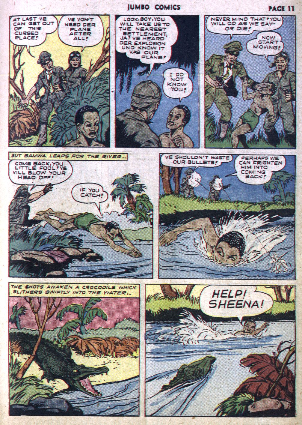 Read online Jumbo Comics comic -  Issue #51 - 15