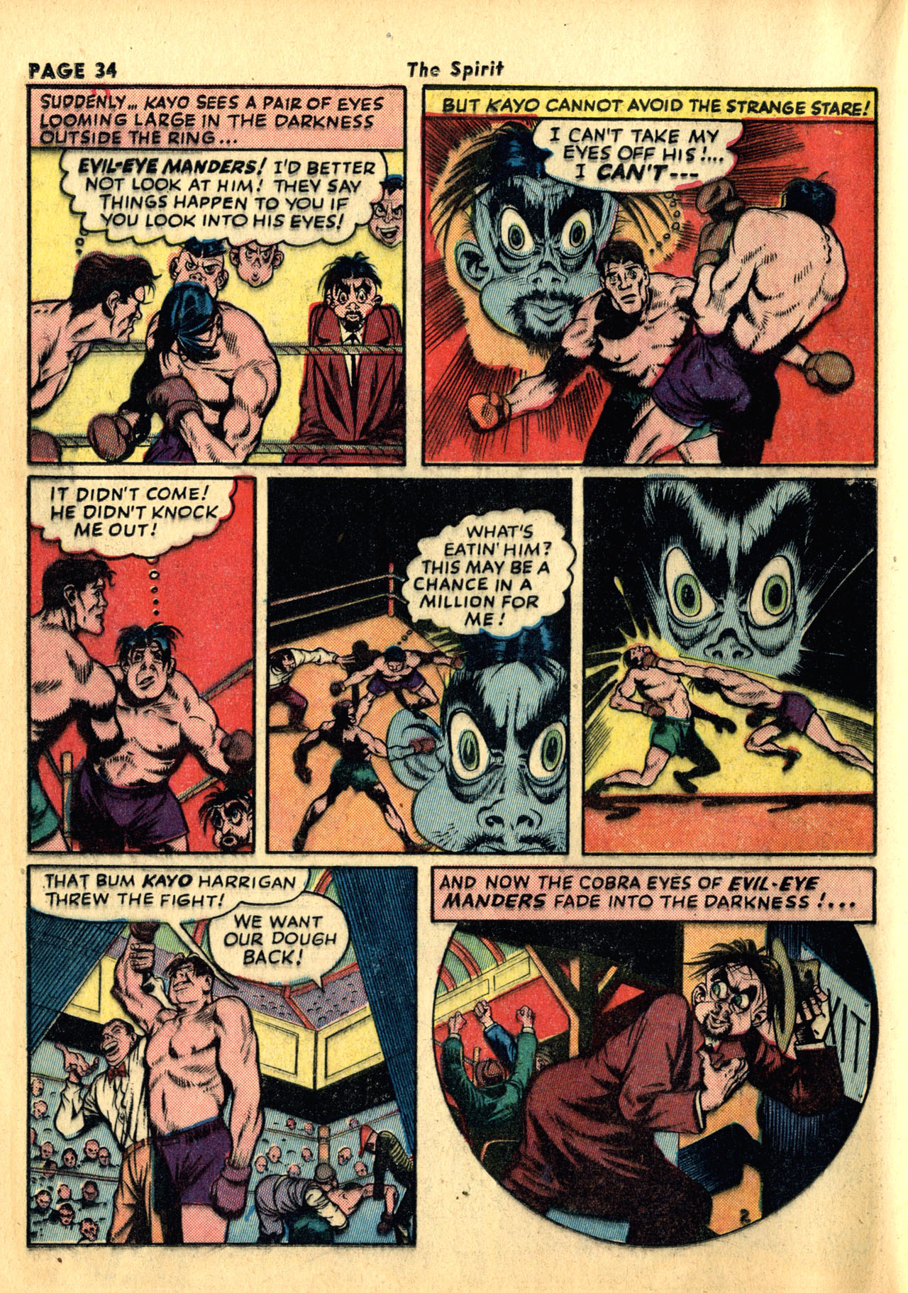 Read online The Spirit (1944) comic -  Issue #1 - 36