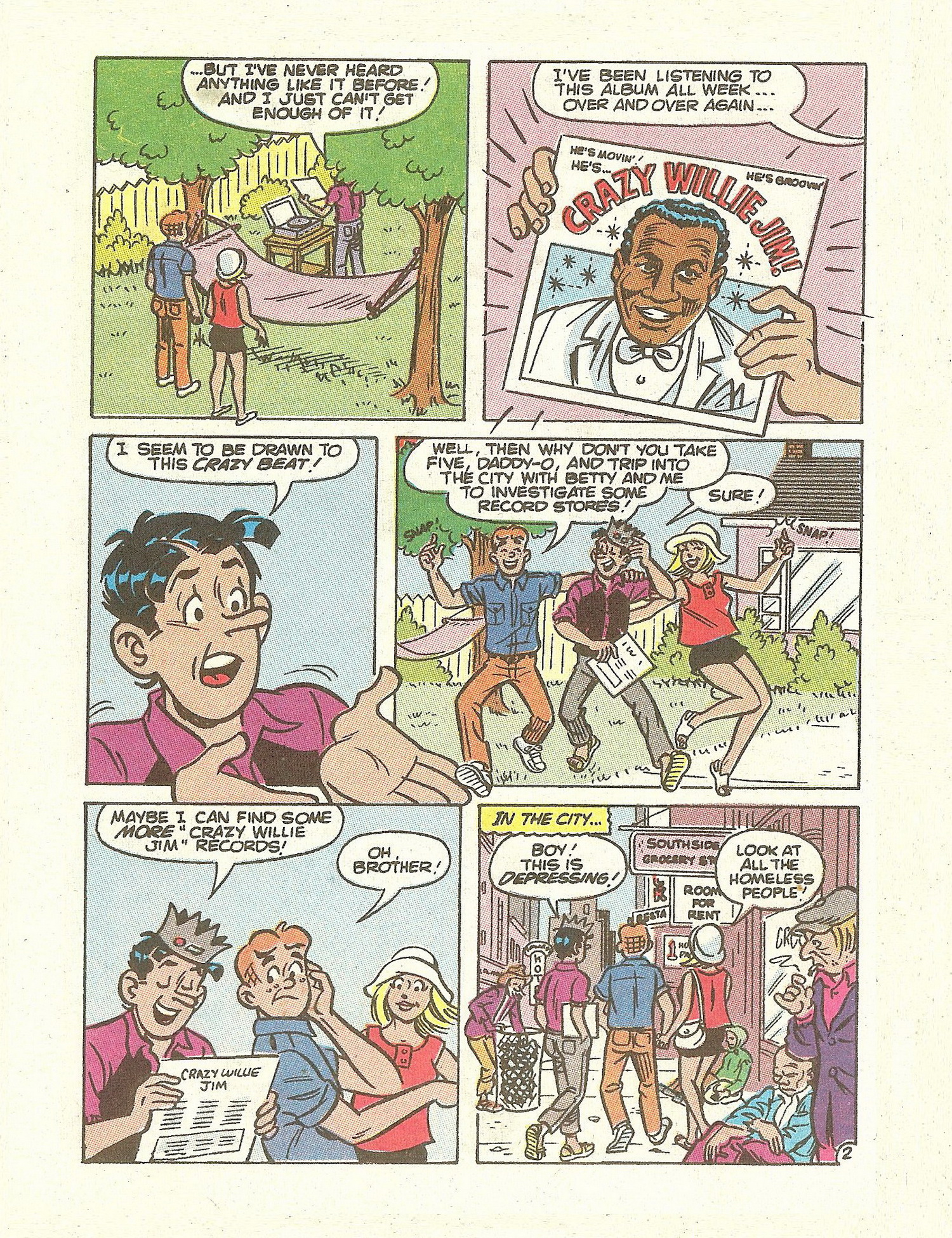 Read online Jughead Jones Comics Digest comic -  Issue #77 - 52