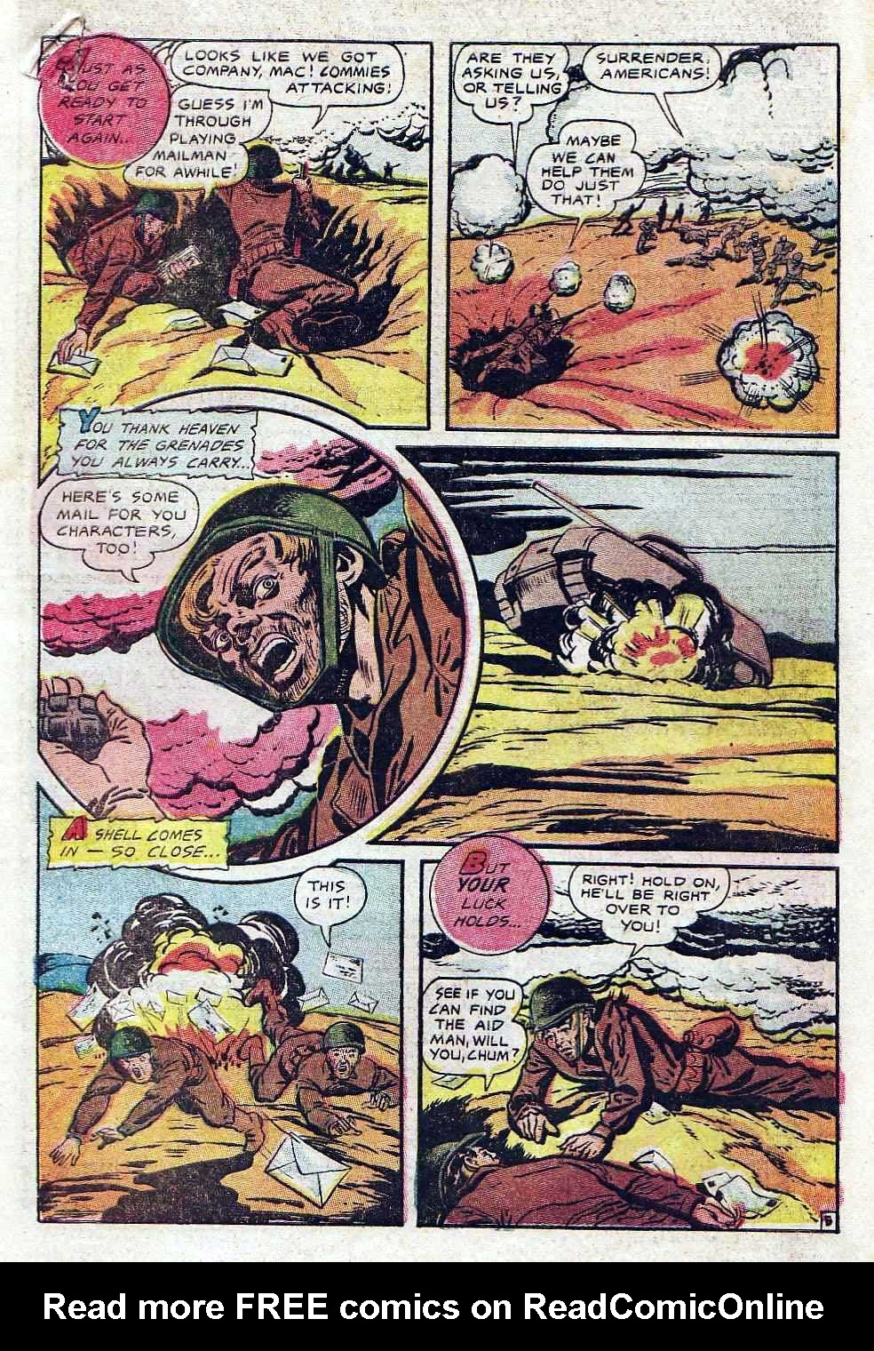 Read online G.I. in Battle (1957) comic -  Issue #4 - 9