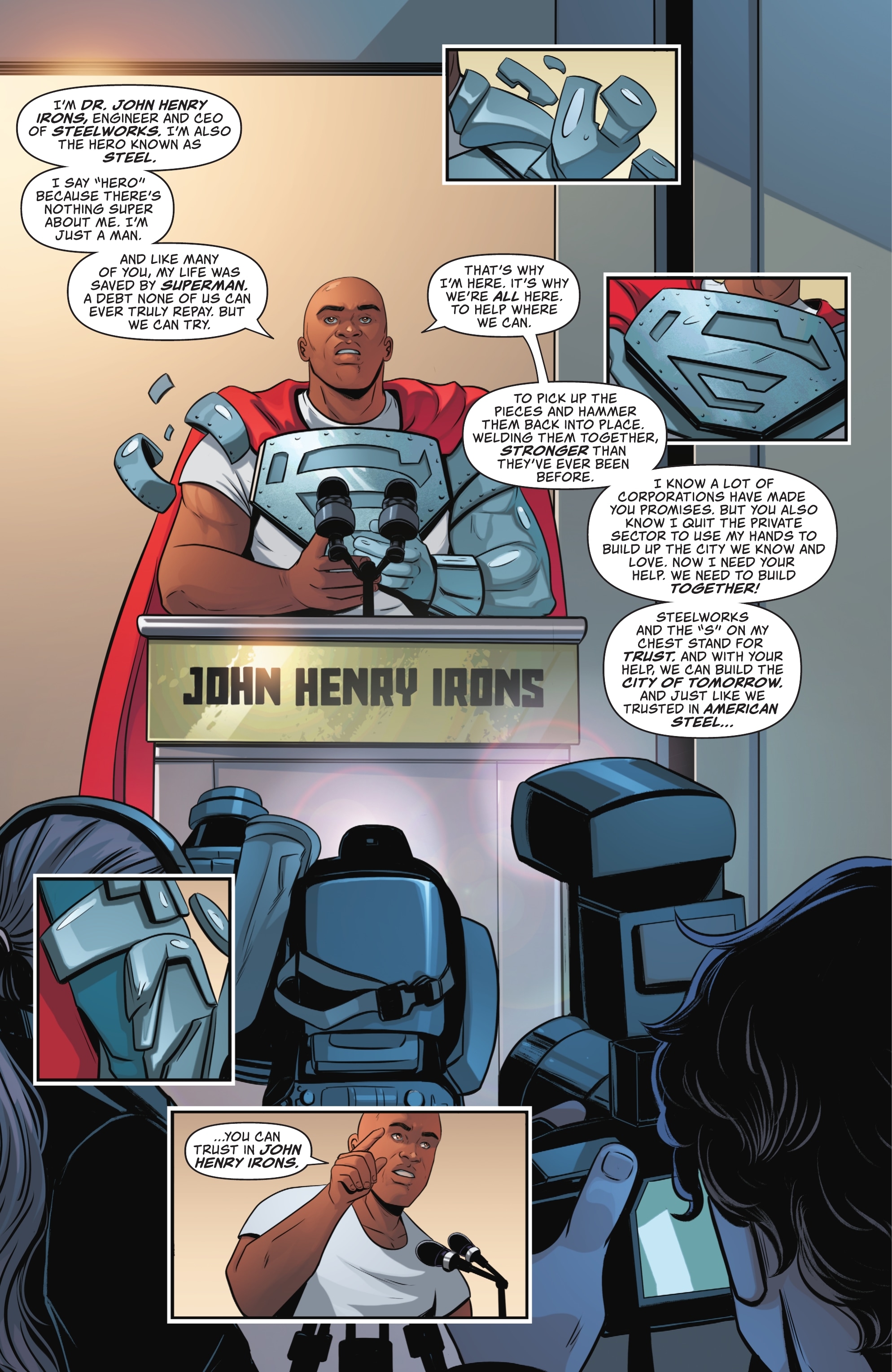 Read online Action Comics (2016) comic -  Issue #1054 - 40