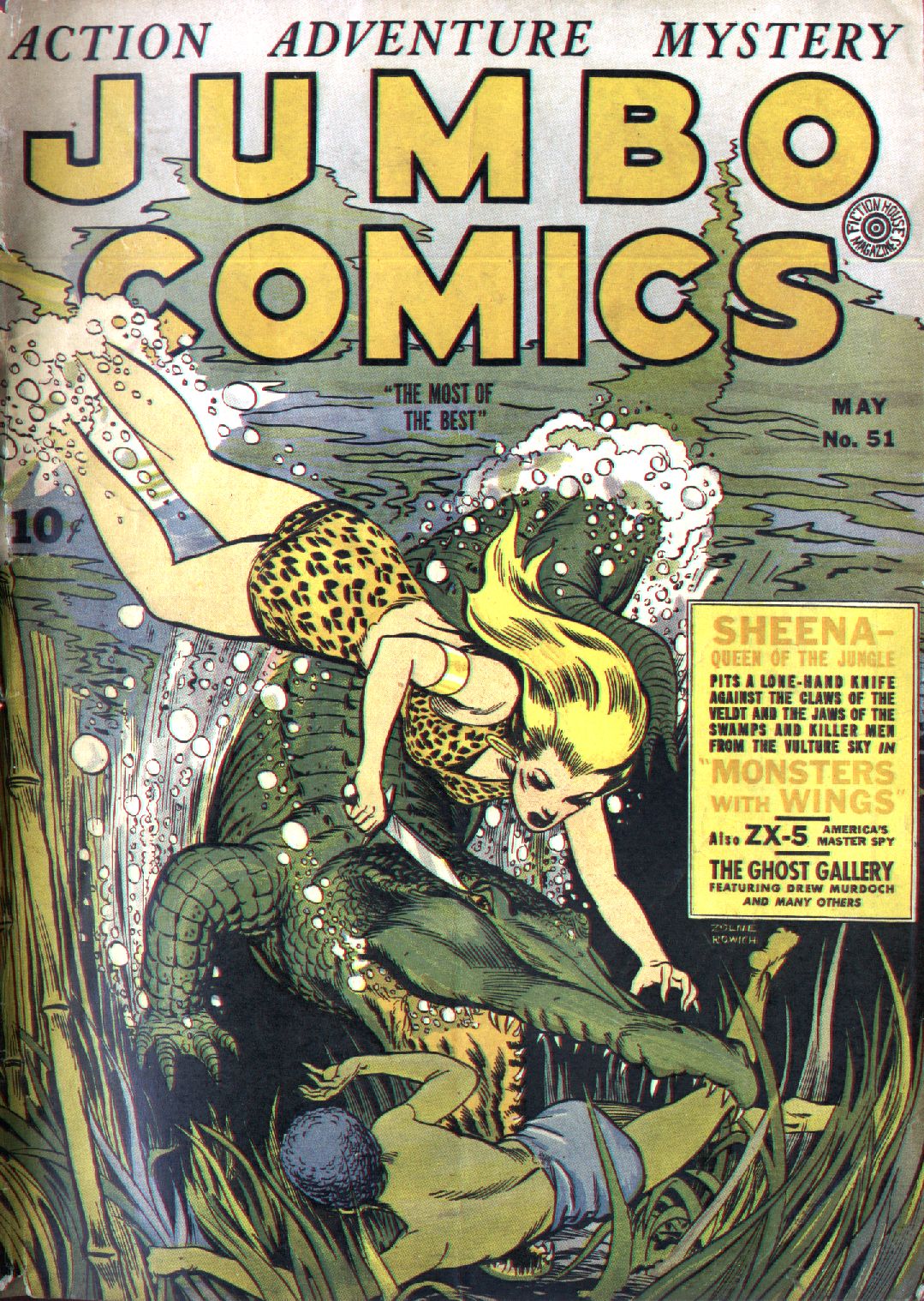 Read online Jumbo Comics comic -  Issue #51 - 1