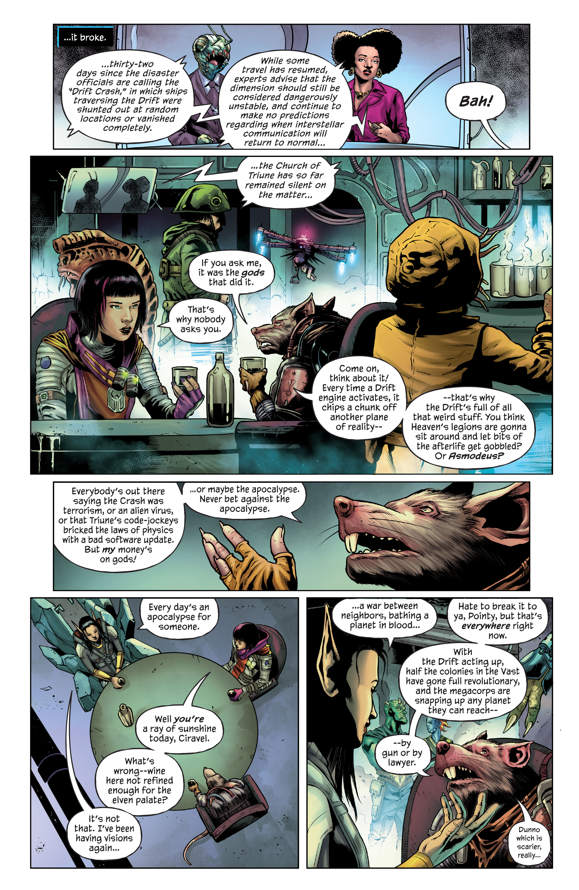 Read online Starfinder: Angels of the Drift comic -  Issue #1 - 6