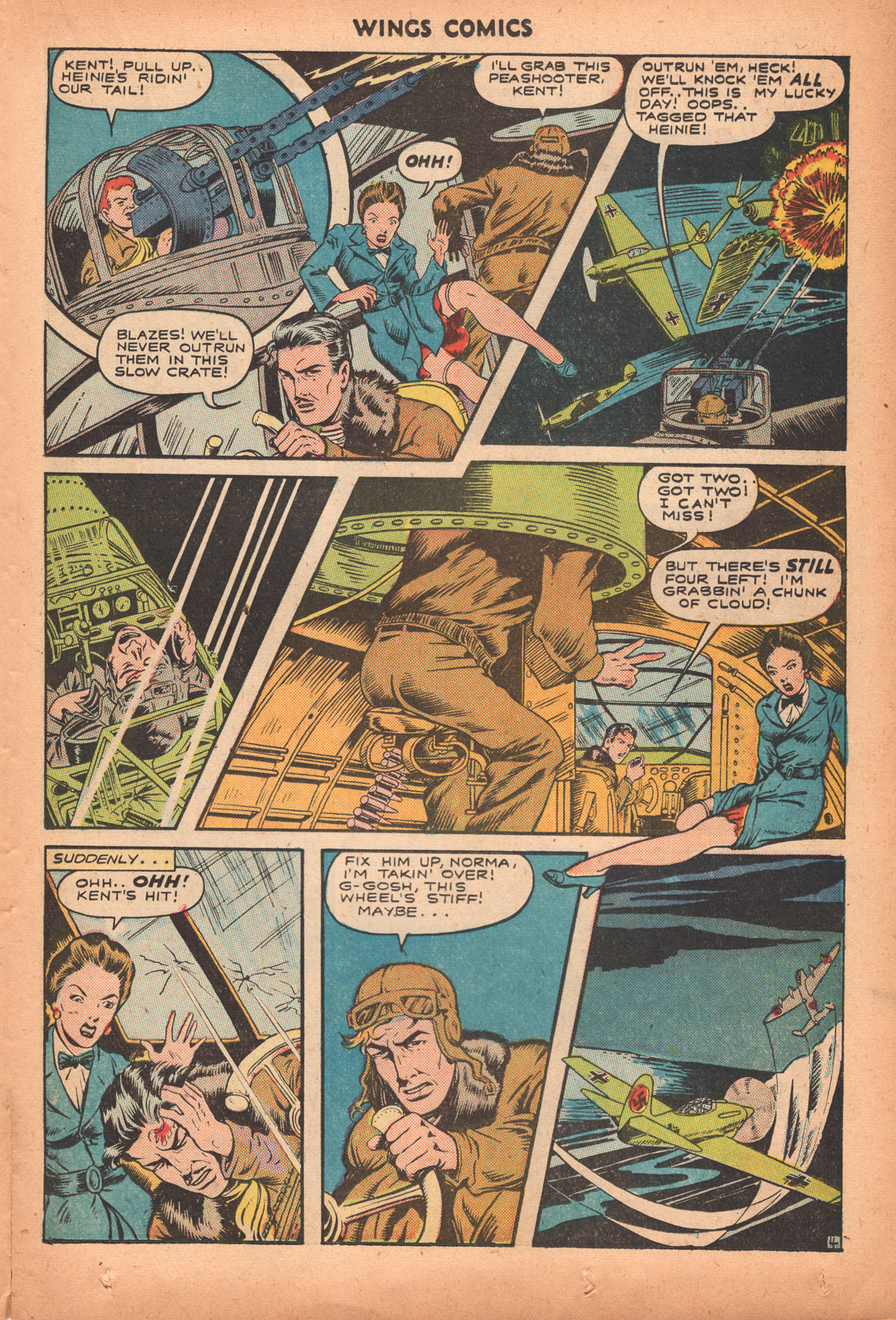 Read online Wings Comics comic -  Issue #48 - 31