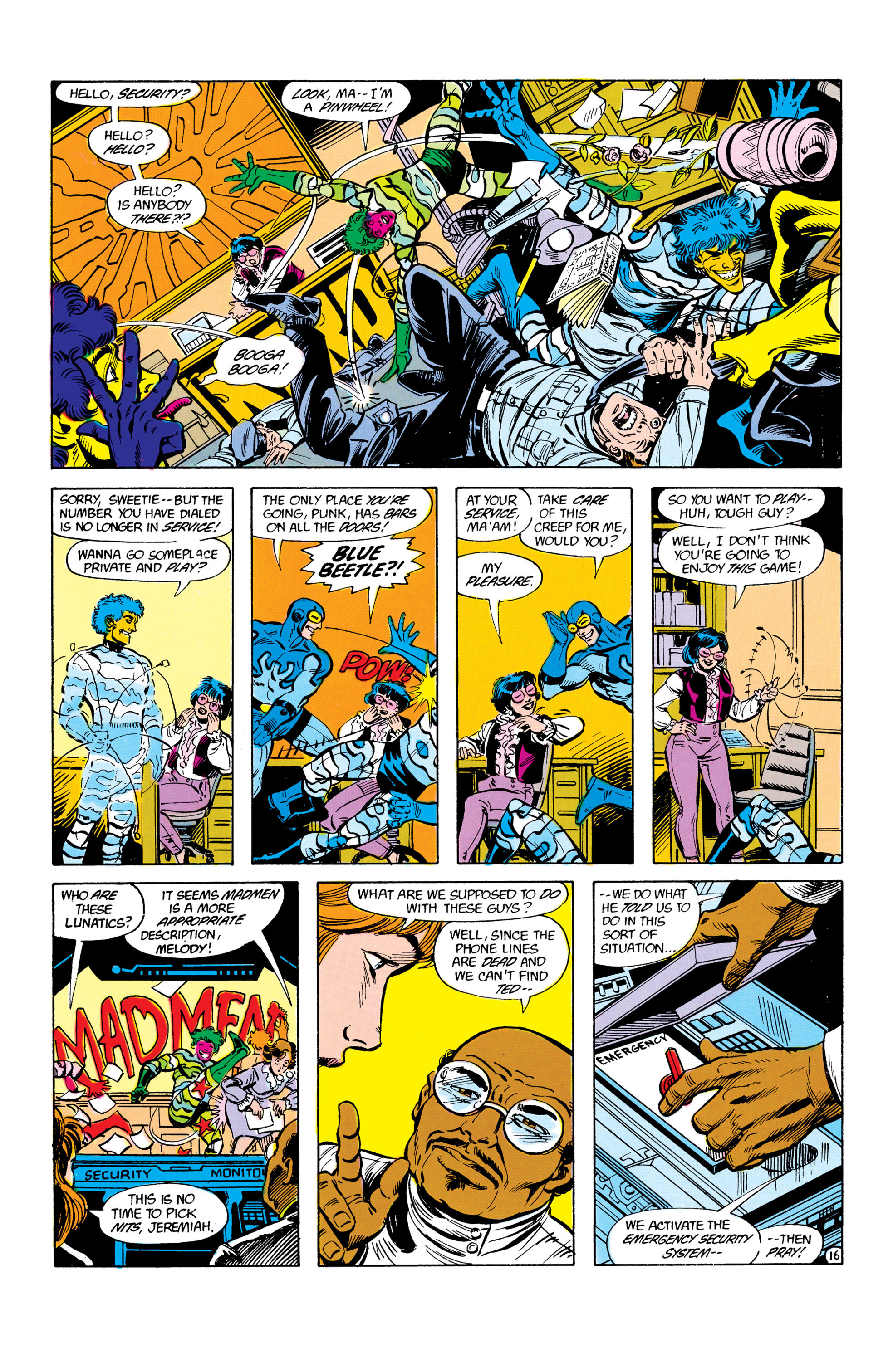 Read online Blue Beetle (1986) comic -  Issue #3 - 17