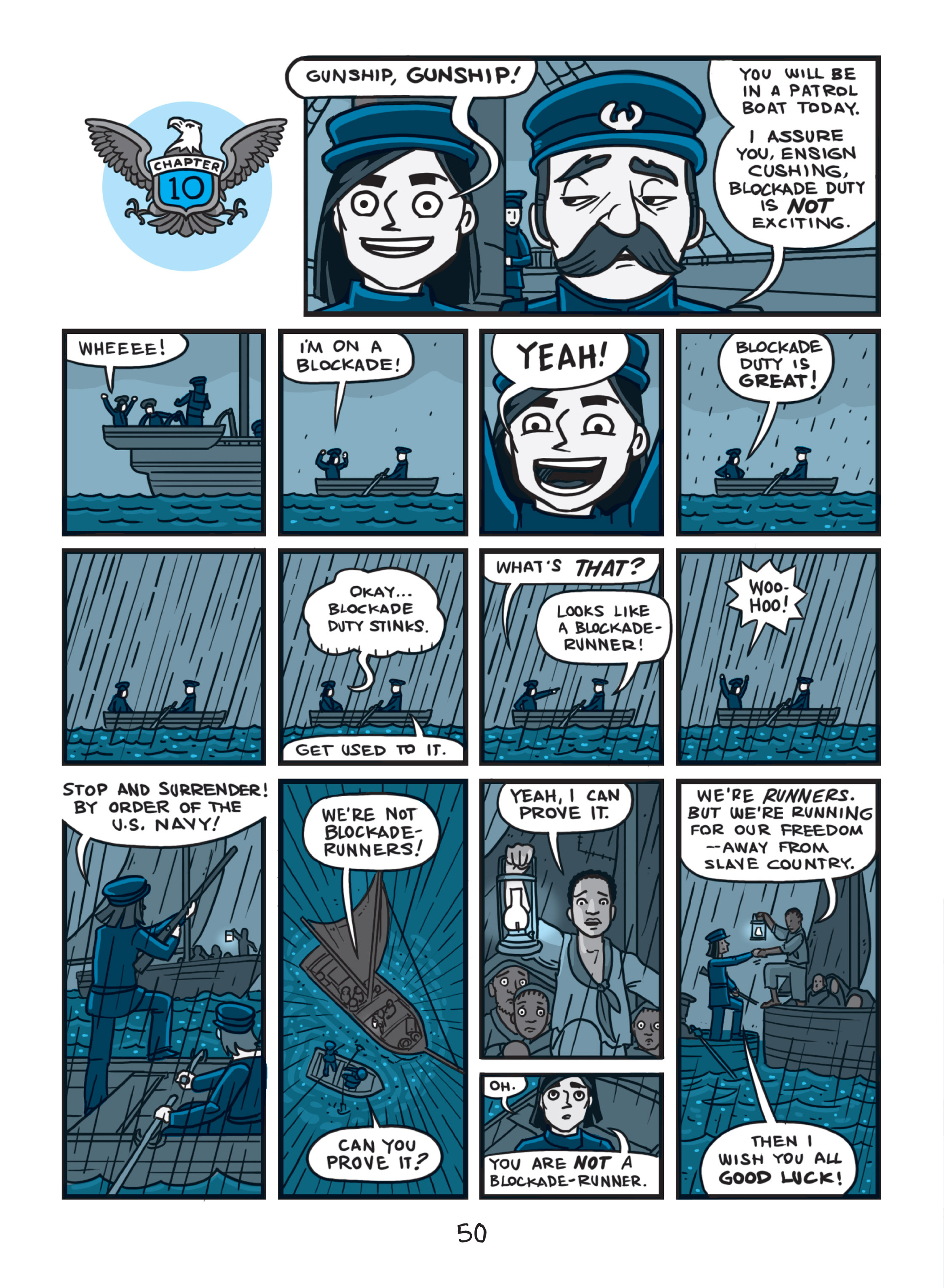 Read online Nathan Hale's Hazardous Tales comic -  Issue # TPB 2 - 52