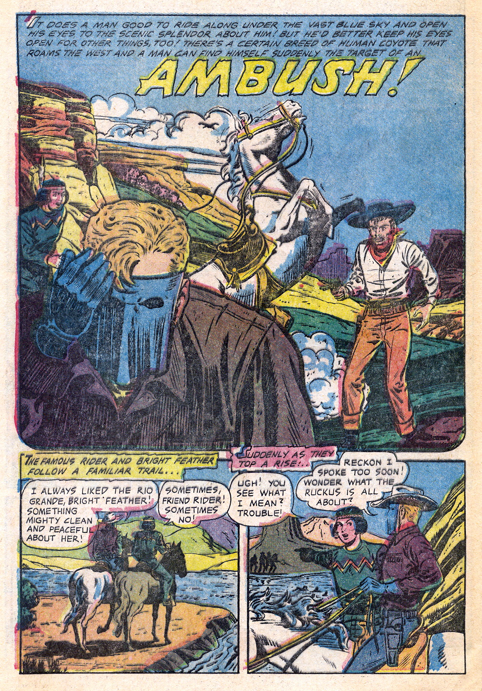 Read online Gunsmoke Trail comic -  Issue #3 - 10