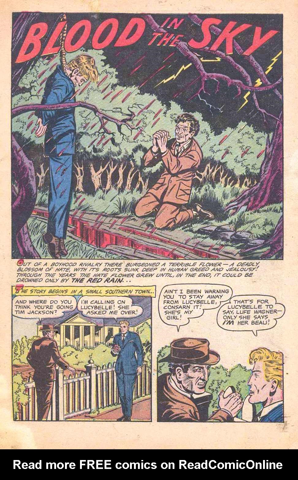 Read online Haunted Thrills comic -  Issue #11 - 3