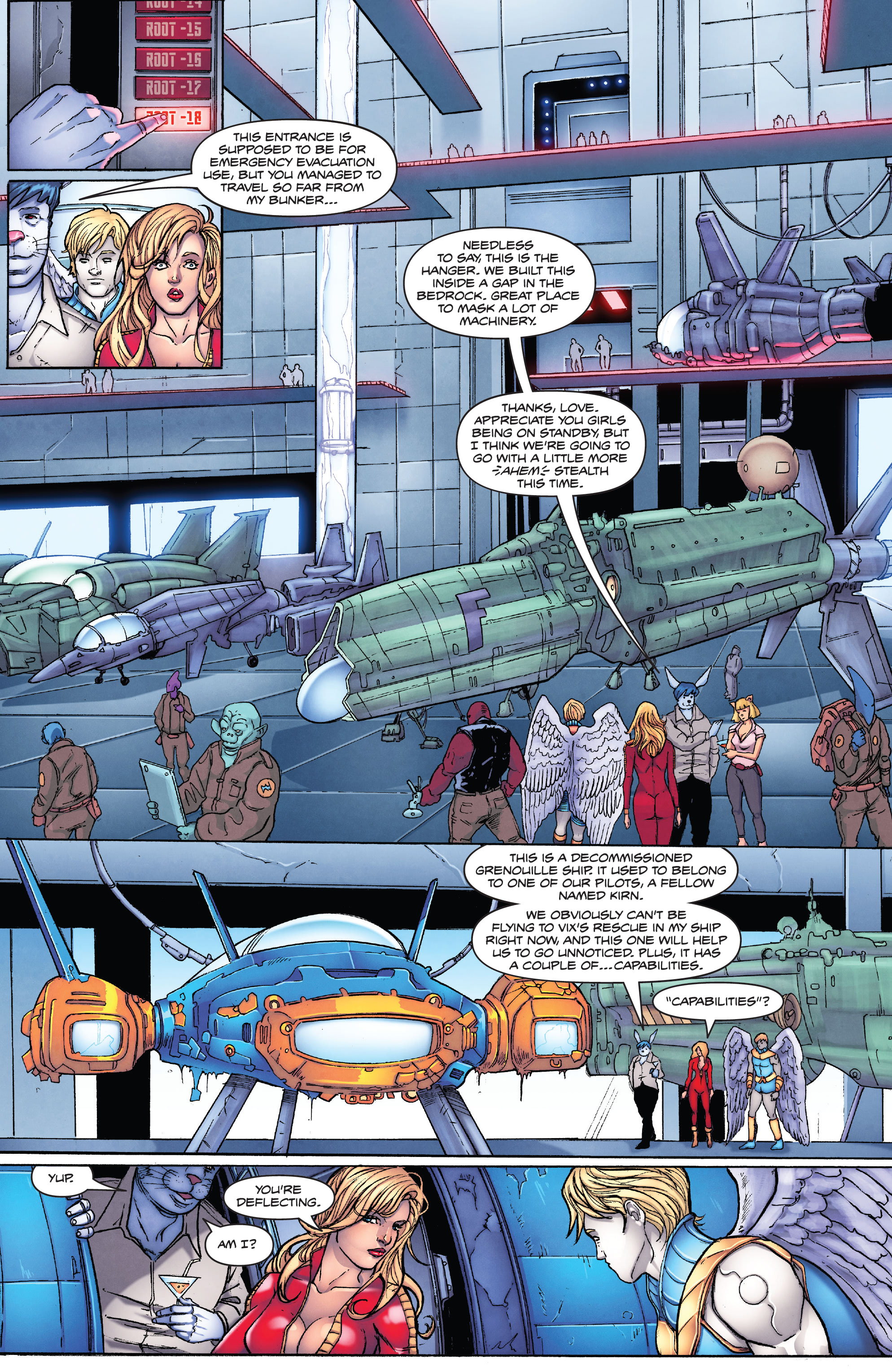 Read online Barbarella: The Center Cannot Hold comic -  Issue #3 - 10