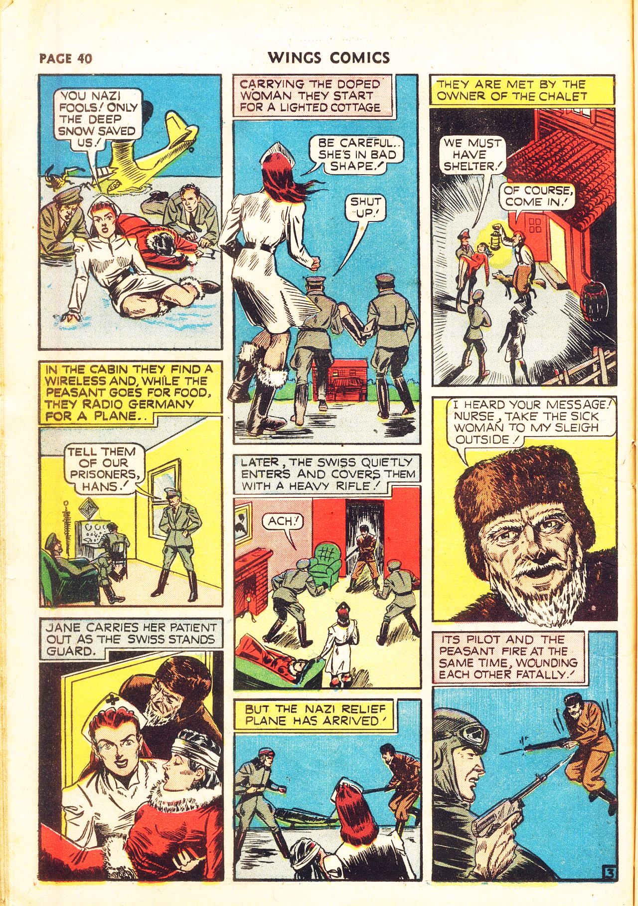 Read online Wings Comics comic -  Issue #11 - 42