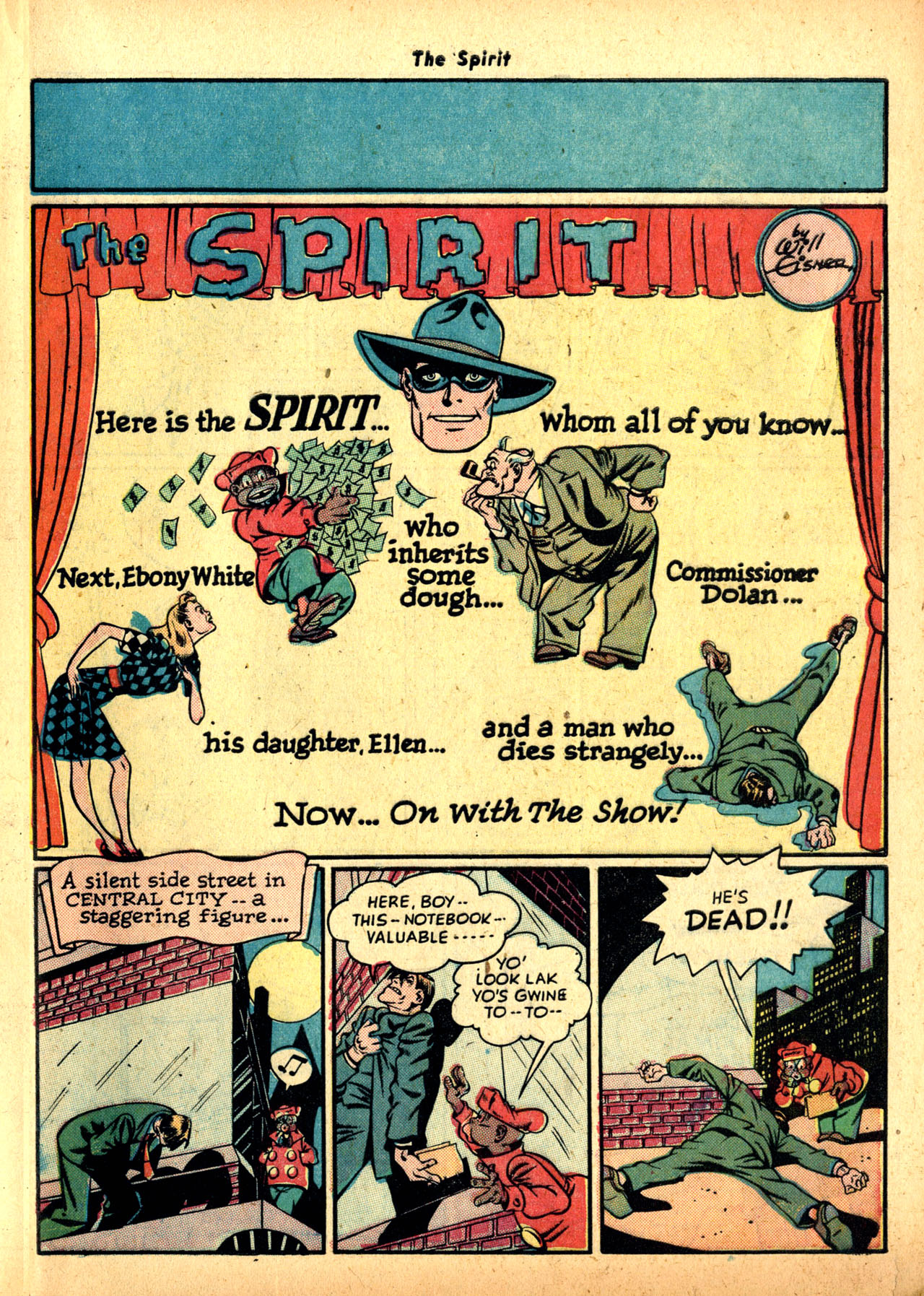 Read online The Spirit (1944) comic -  Issue #6 - 43