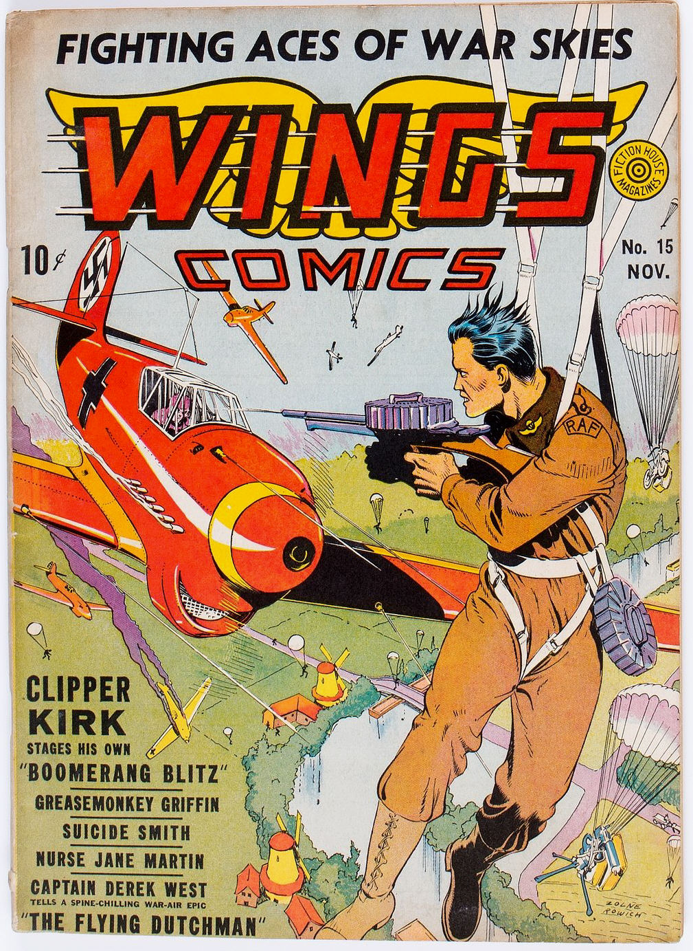 Read online Wings Comics comic -  Issue #15 - 1