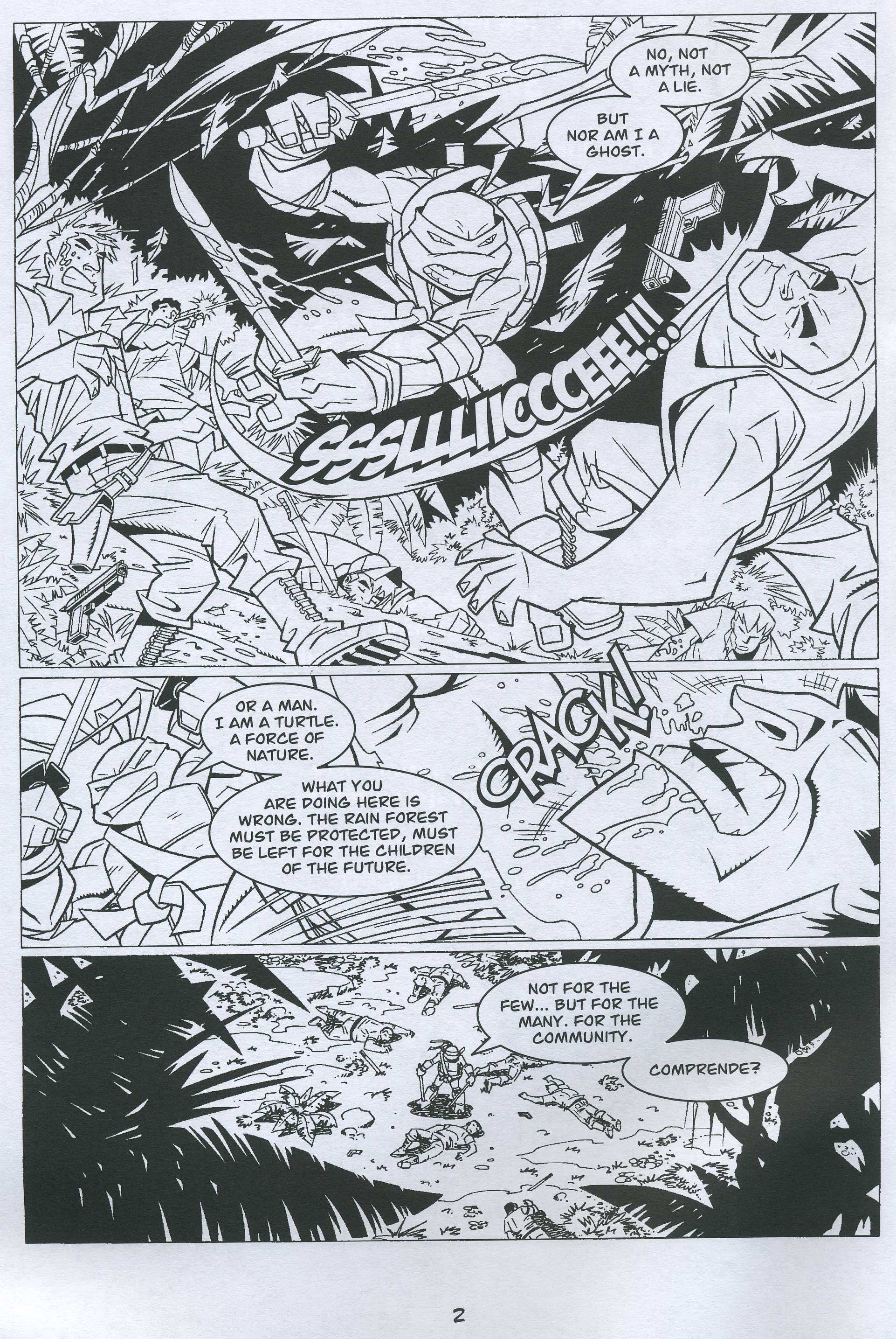 Read online TMNT Movie Prequel comic -  Issue #5 - 3