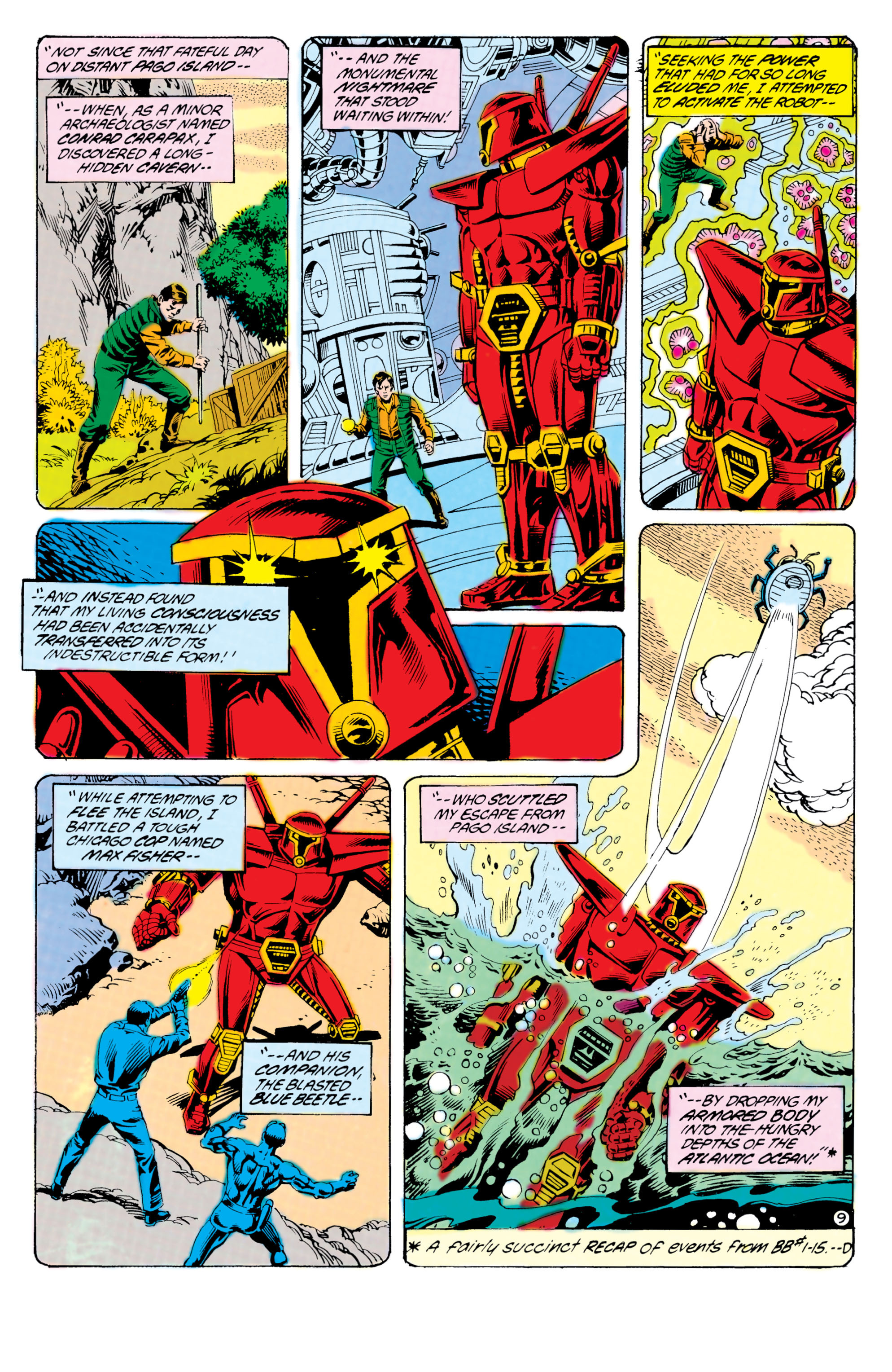 Read online Blue Beetle (1986) comic -  Issue #24 - 10