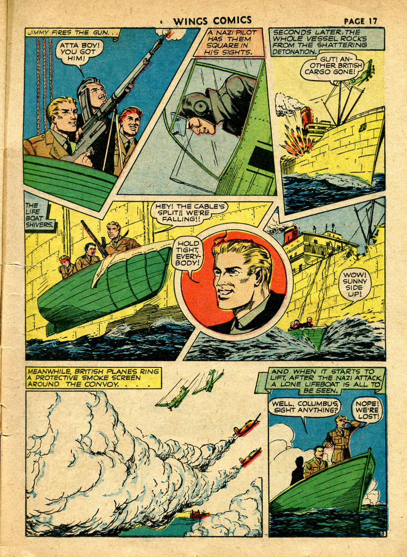 Read online Wings Comics comic -  Issue #15 - 19