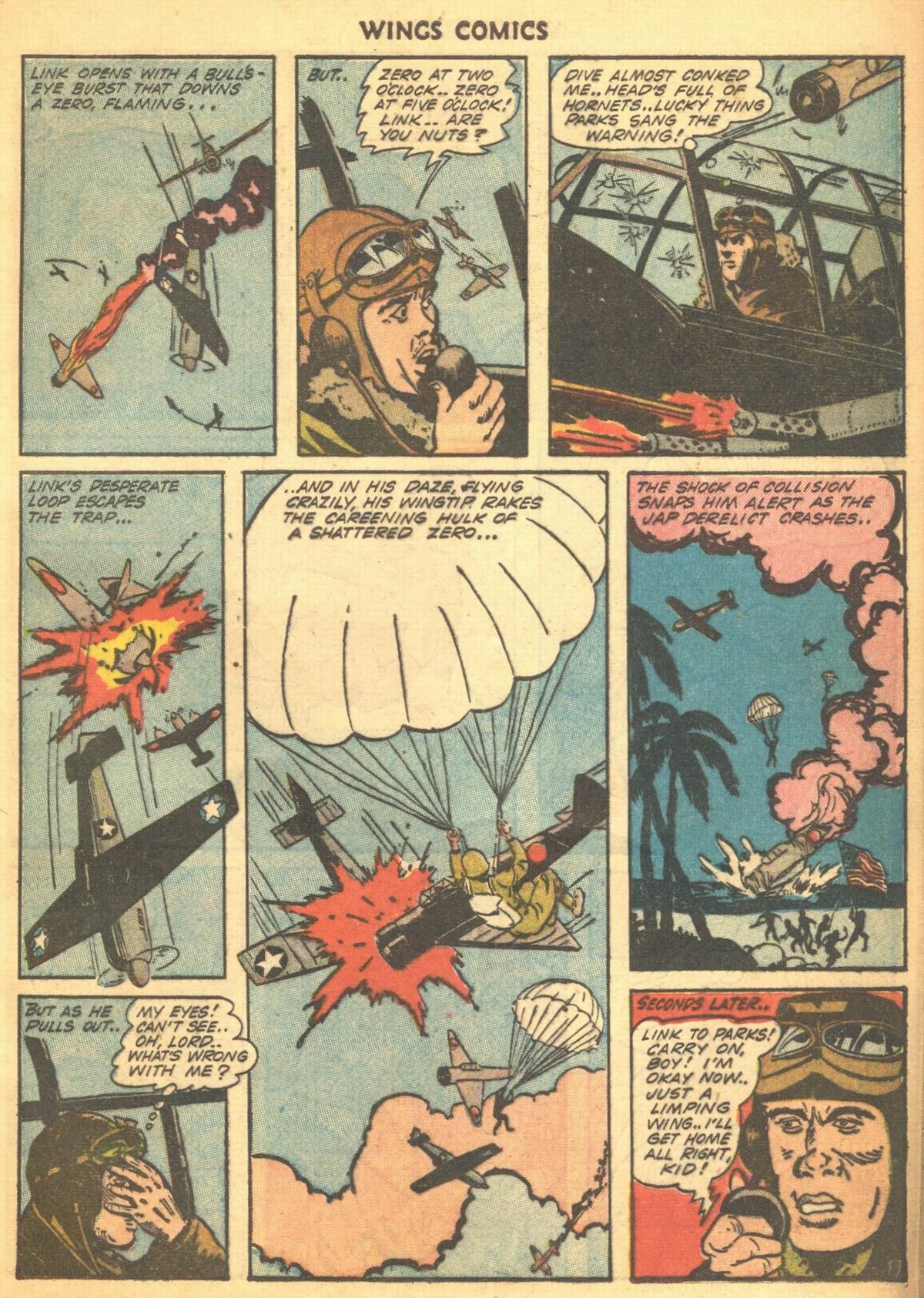 Read online Wings Comics comic -  Issue #35 - 7