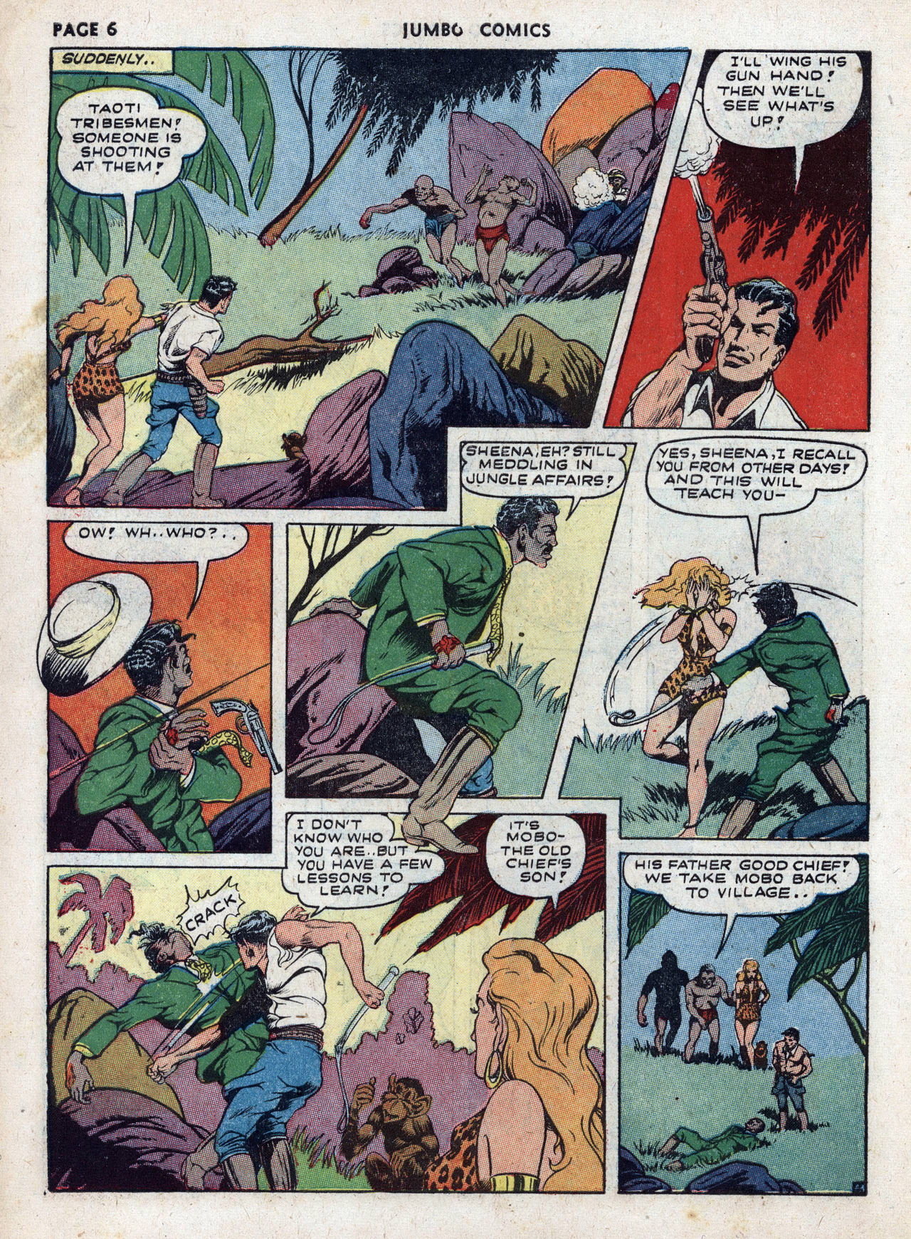 Read online Jumbo Comics comic -  Issue #48 - 8