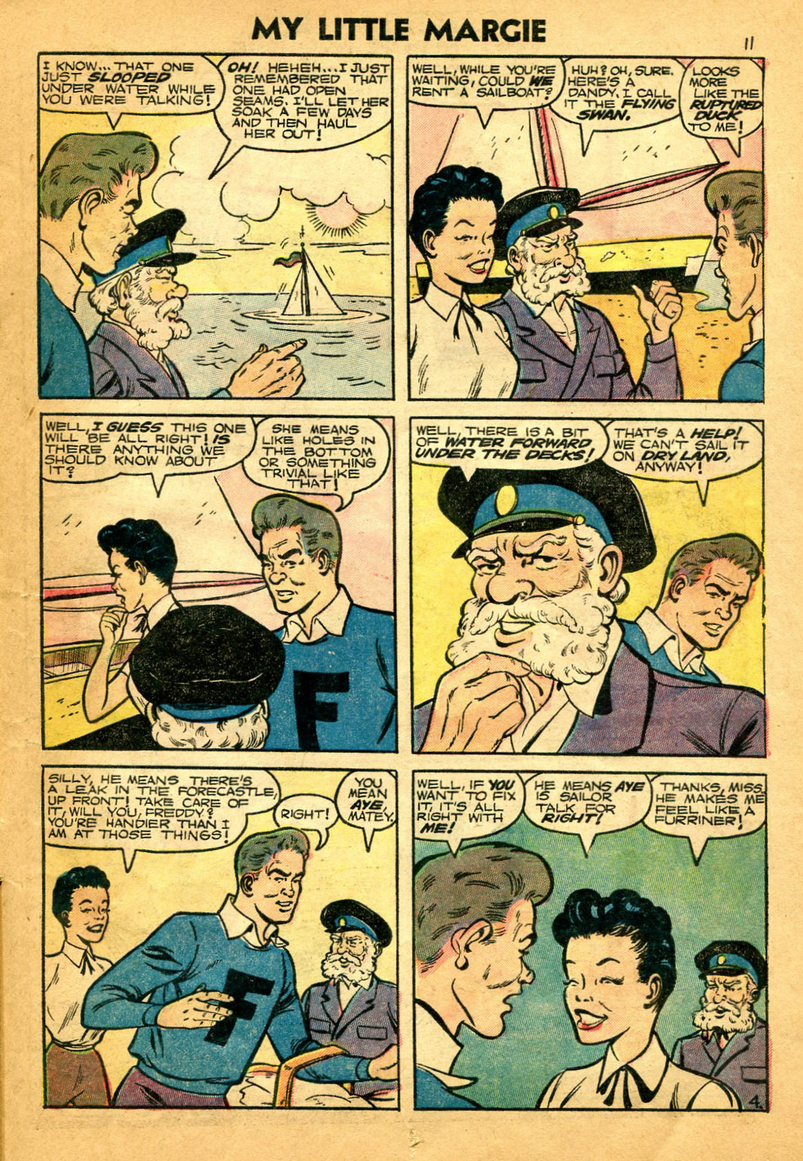 Read online My Little Margie (1954) comic -  Issue #2 - 13