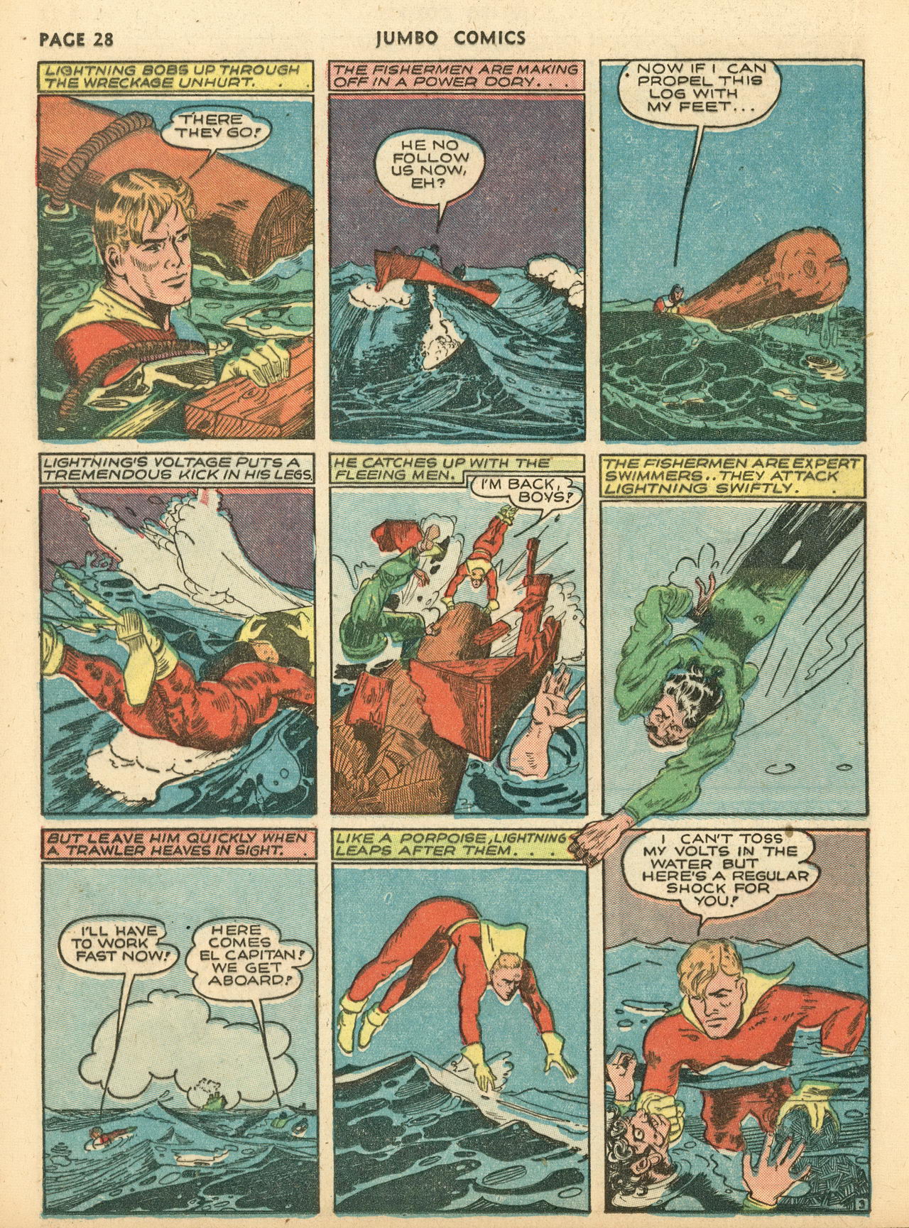 Read online Jumbo Comics comic -  Issue #29 - 30