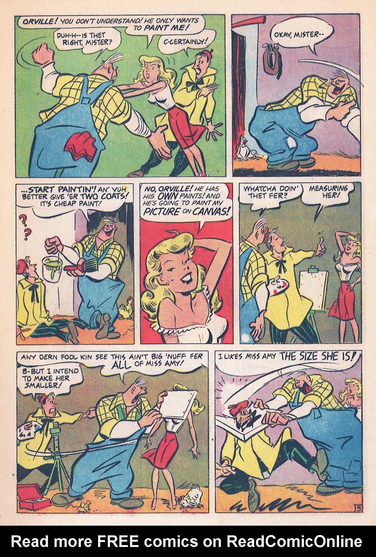 Read online The Farmer's Daughter comic -  Issue #1 - 17