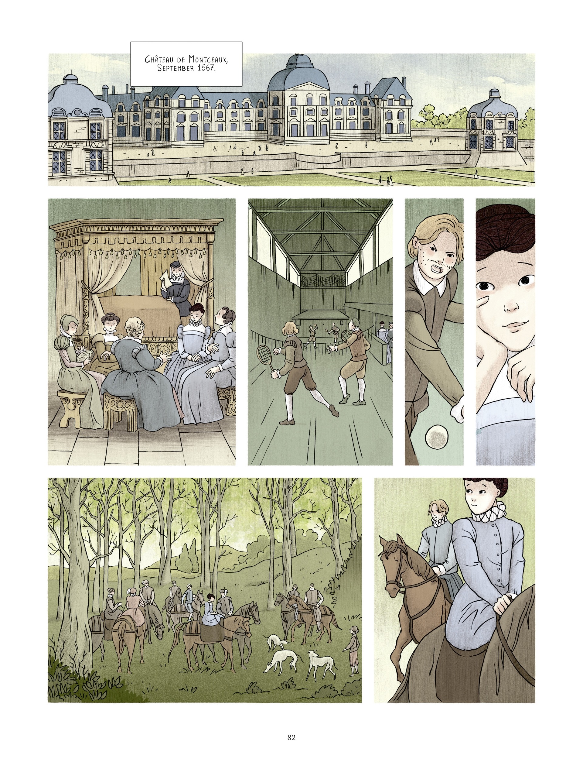 Read online Catherine de' Medici, The Flying Squadron: The Good Girl comic -  Issue # TPB - 79