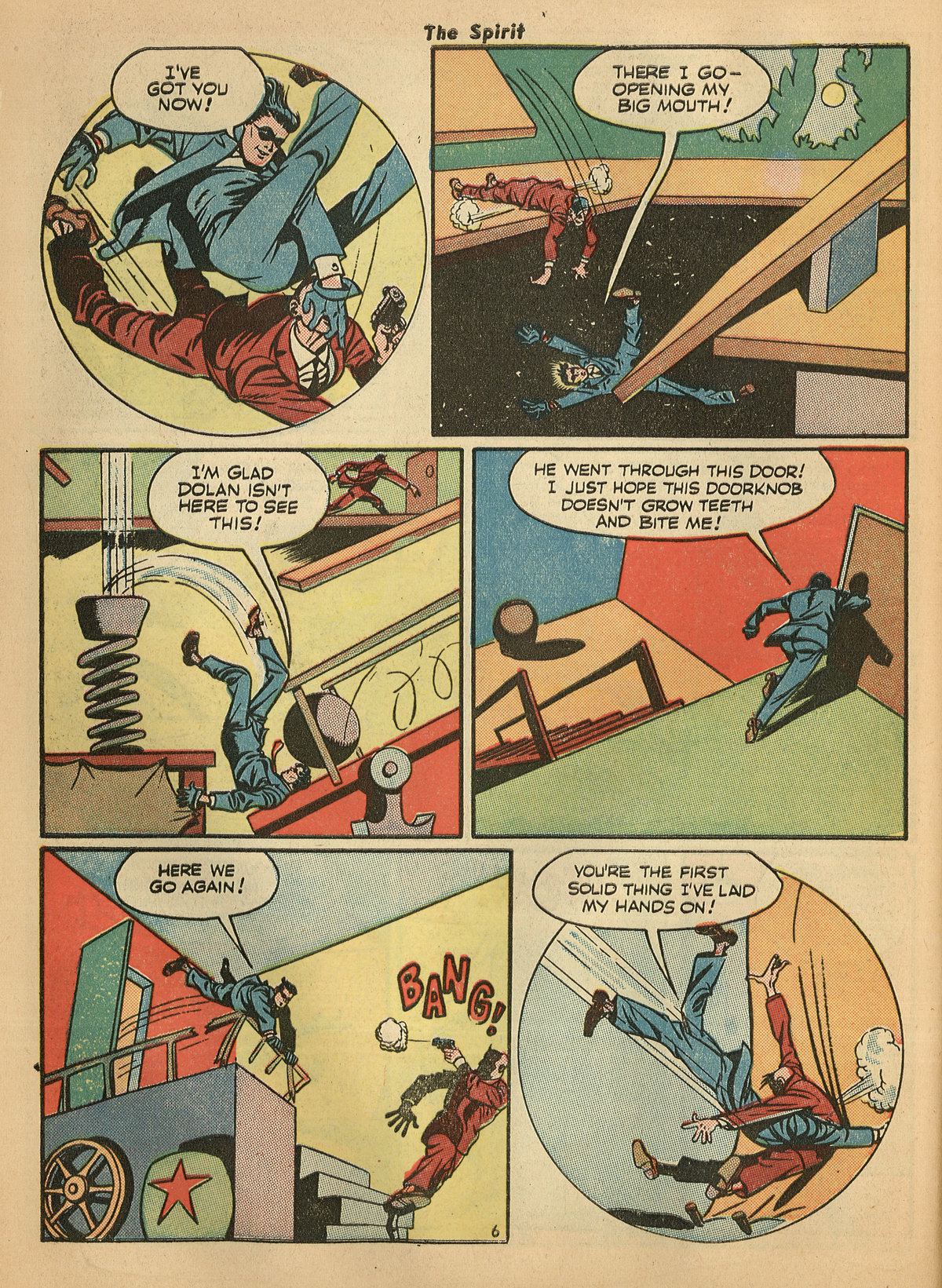 Read online The Spirit (1944) comic -  Issue #4 - 48