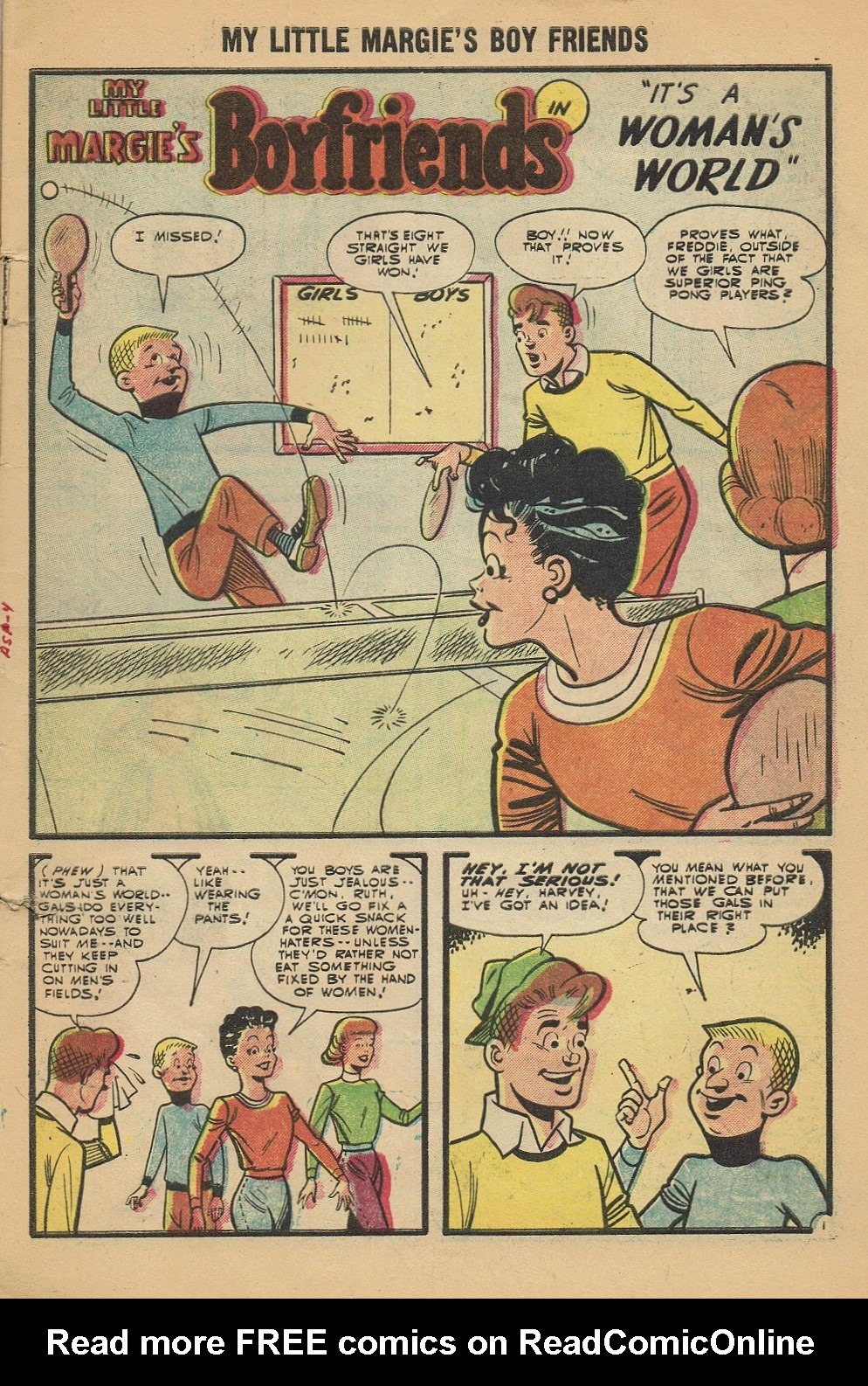 Read online My Little Margie's Boy Friends comic -  Issue #2 - 3