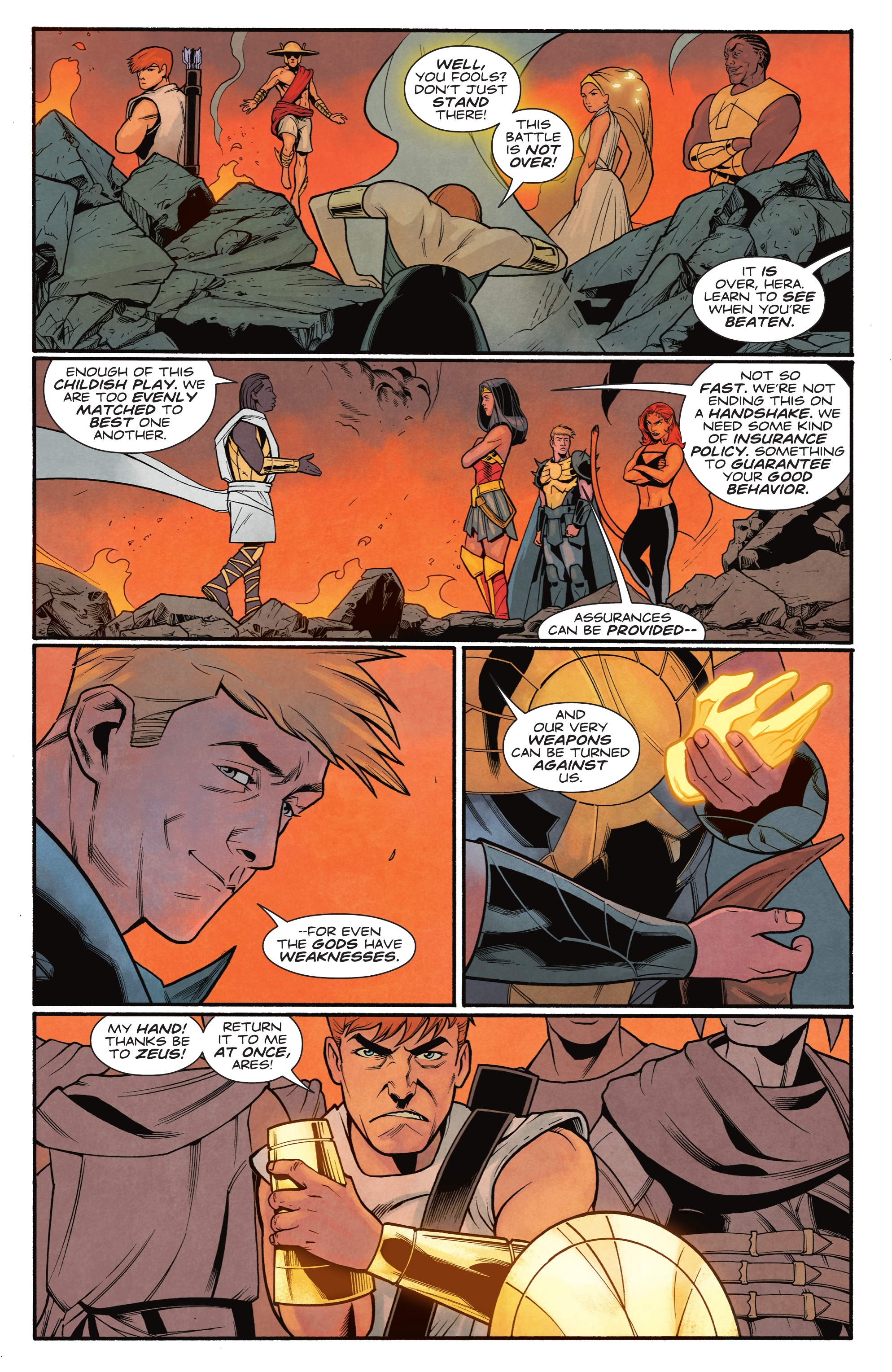 Read online Lazarus Planet: Revenge of the Gods comic -  Issue #4 - 10