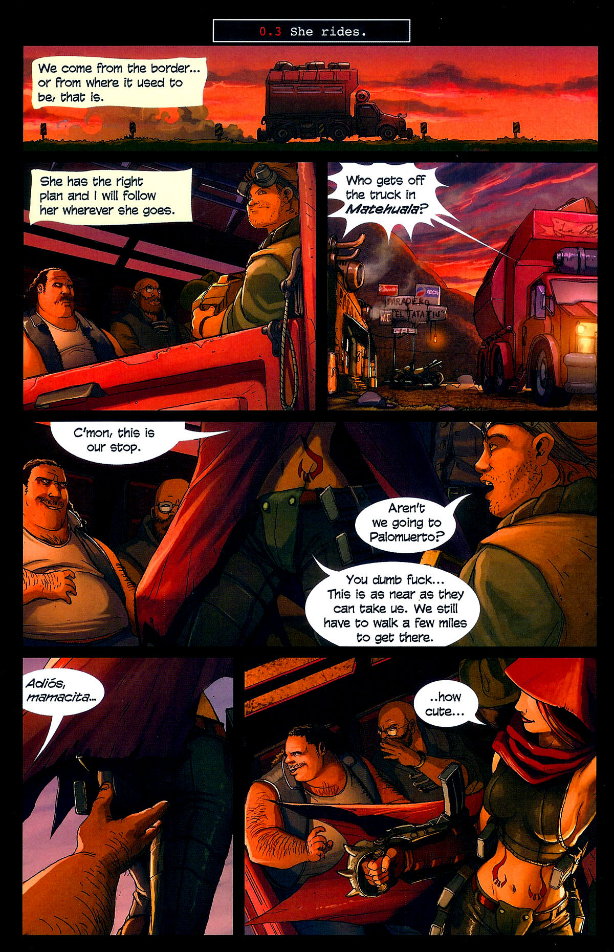 Read online El Arsenal: Unknown Enemy comic -  Issue #1 - 13