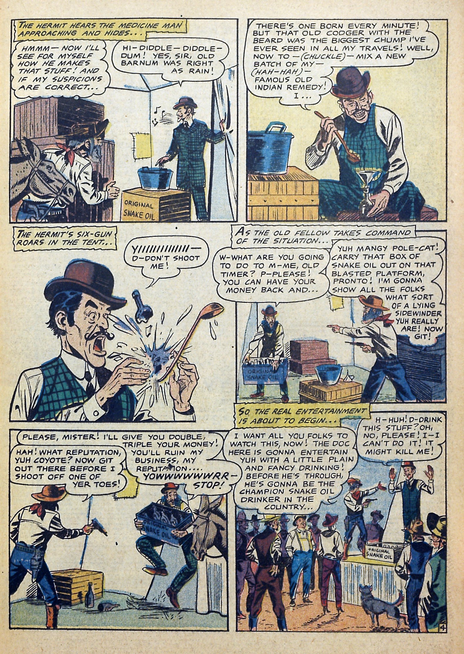 Read online Gunsmoke Trail comic -  Issue #4 - 23