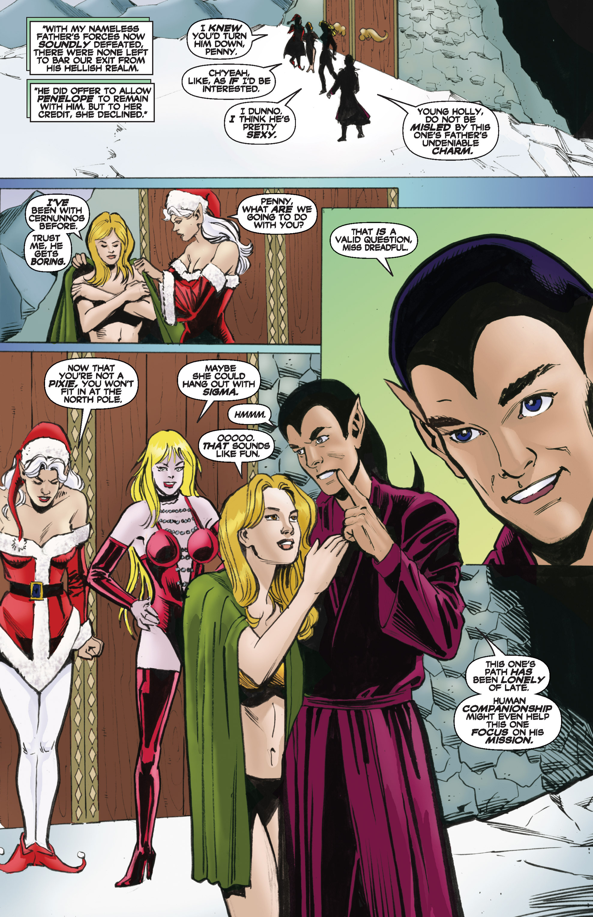 Read online The Adventures of Chrissie Claus comic -  Issue #4 - 17