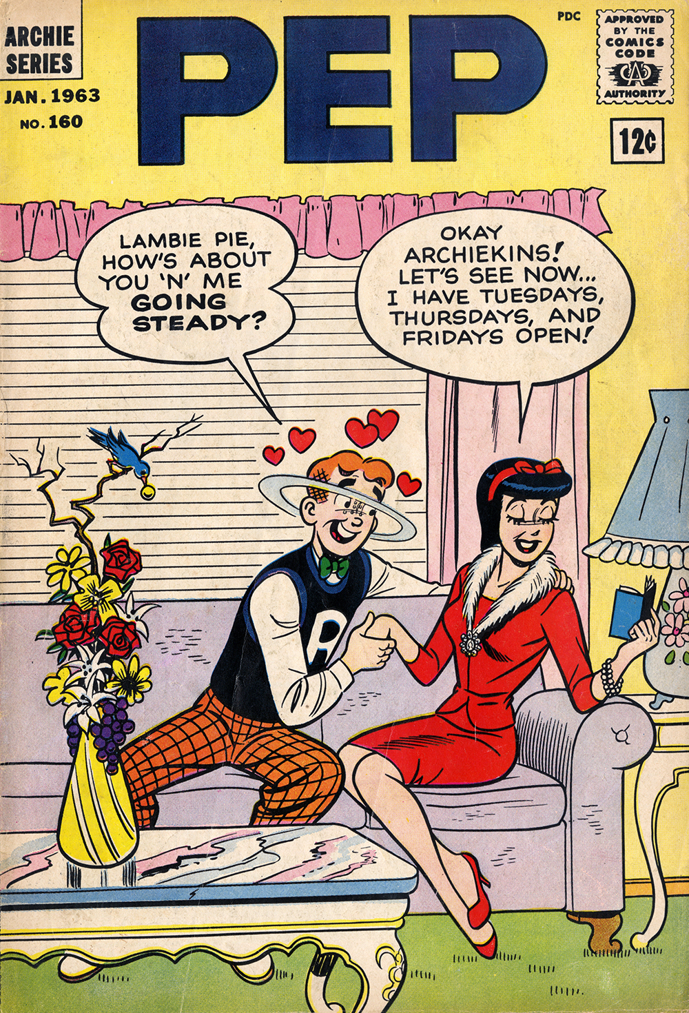 Read online Pep Comics comic -  Issue #160 - 1