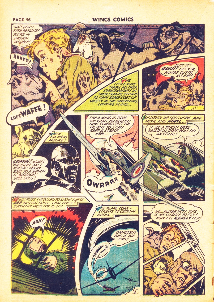 Read online Wings Comics comic -  Issue #28 - 48