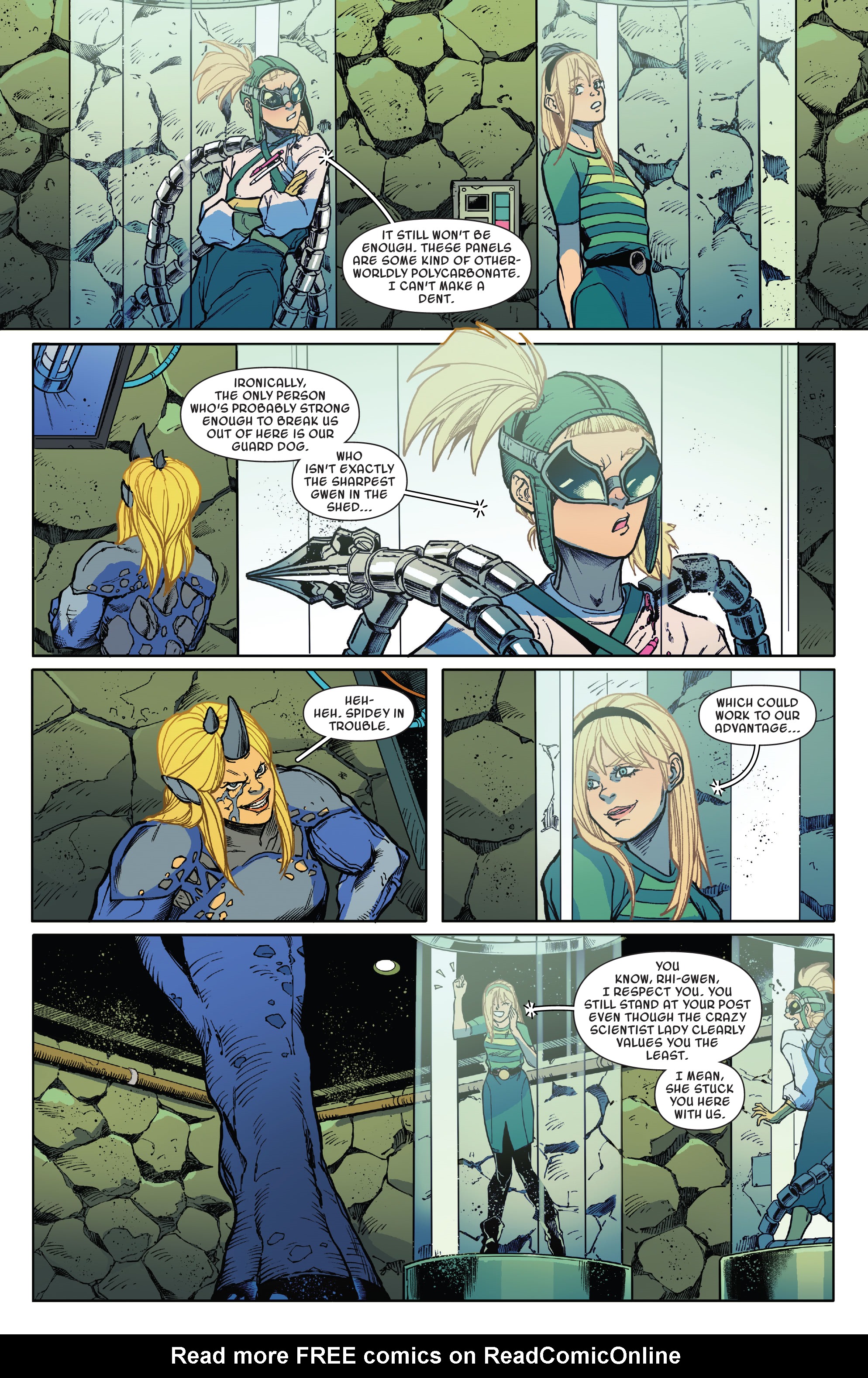 Read online Spider-Gwen: Shadow Clones comic -  Issue #4 - 14