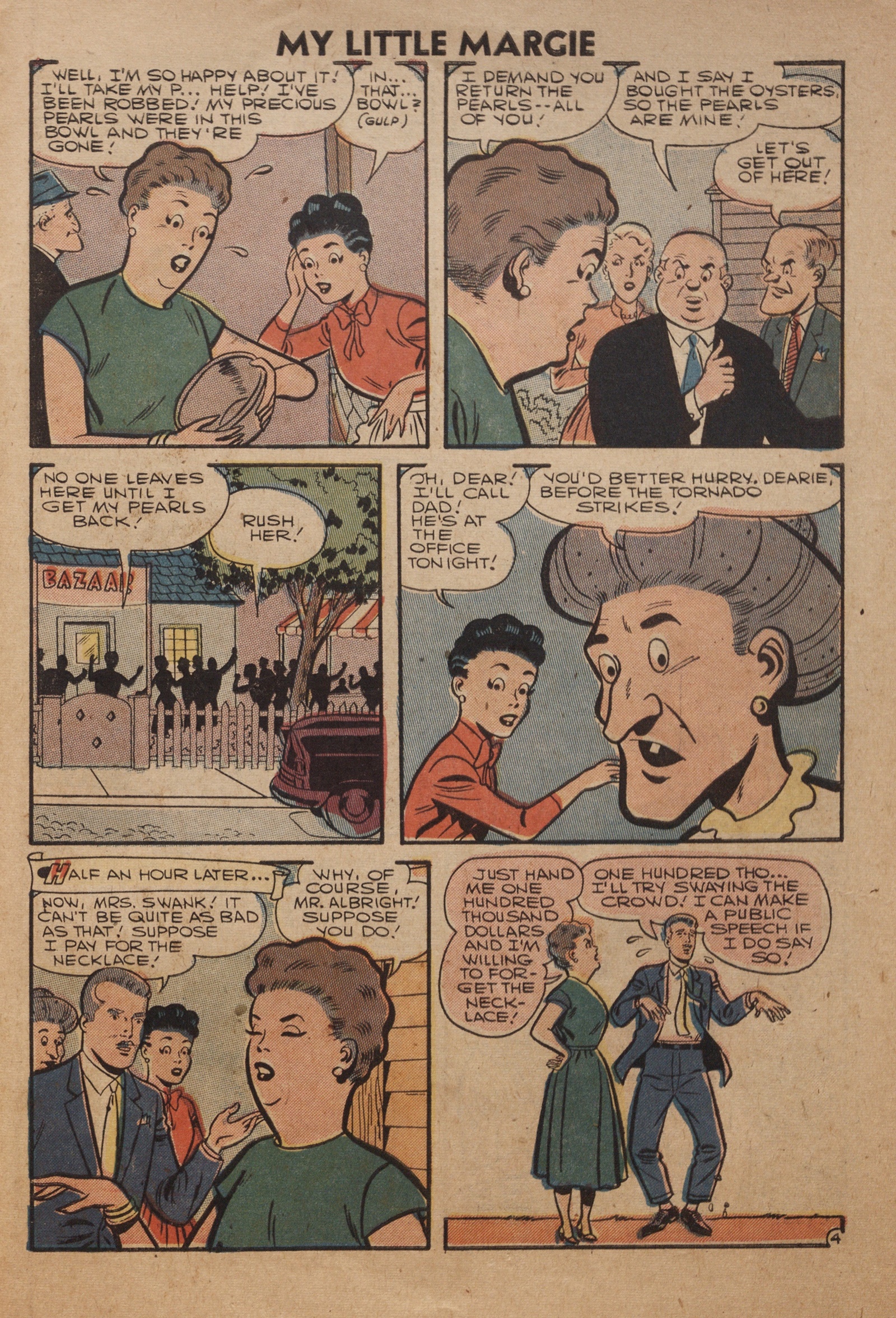 Read online My Little Margie (1954) comic -  Issue #15 - 27