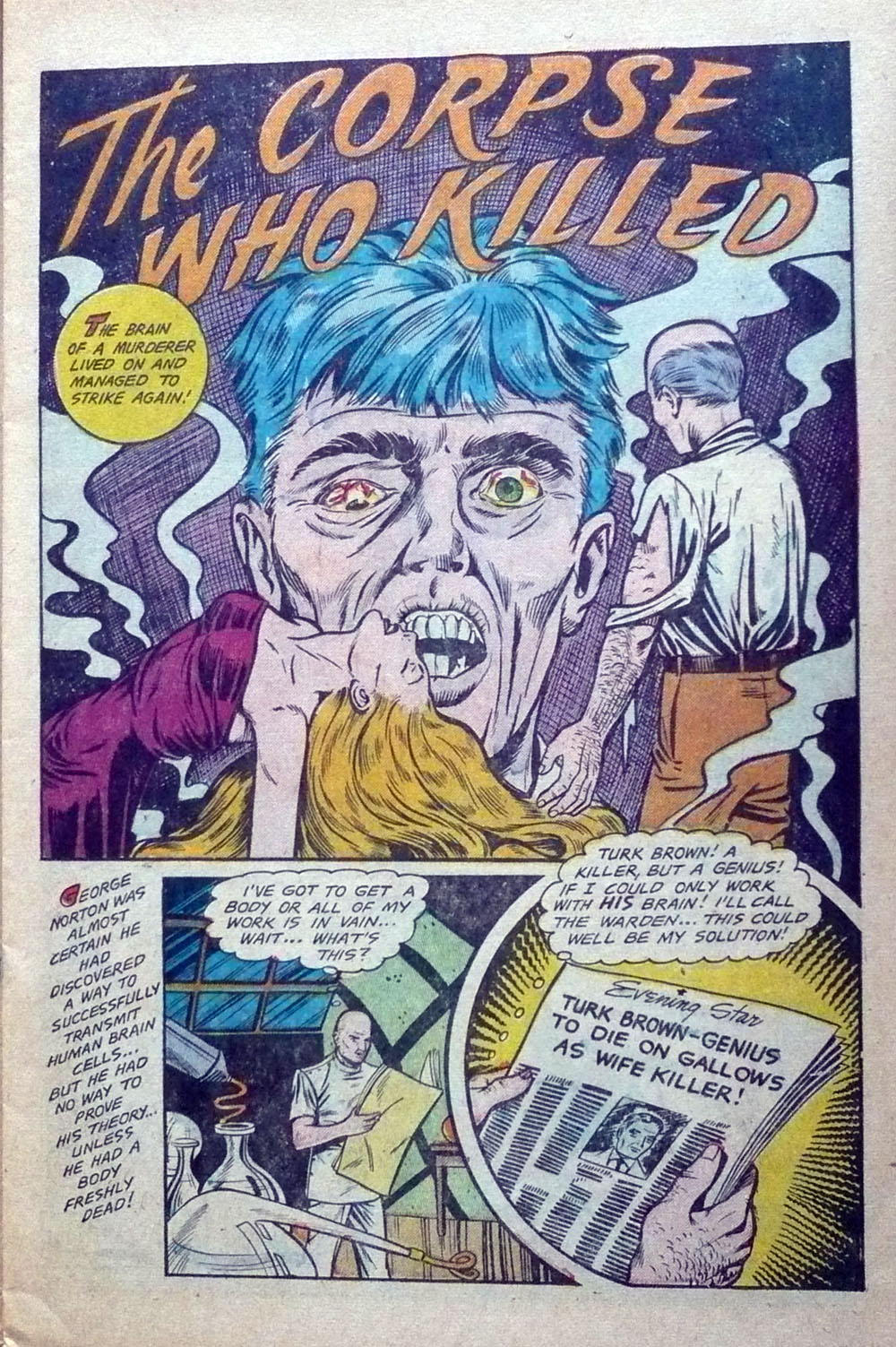 Read online Haunted Thrills comic -  Issue #7 - 11