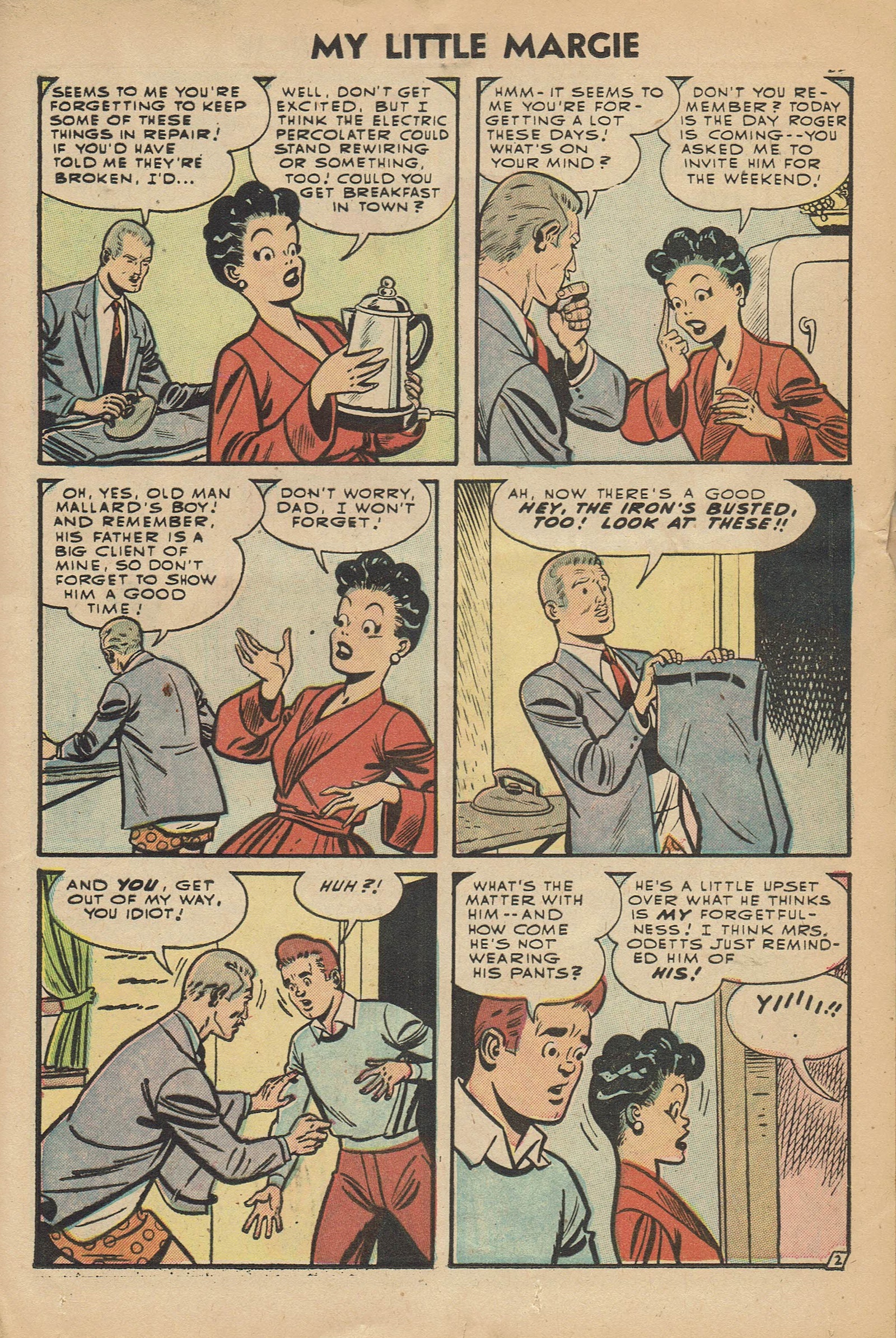 Read online My Little Margie (1954) comic -  Issue #9 - 25