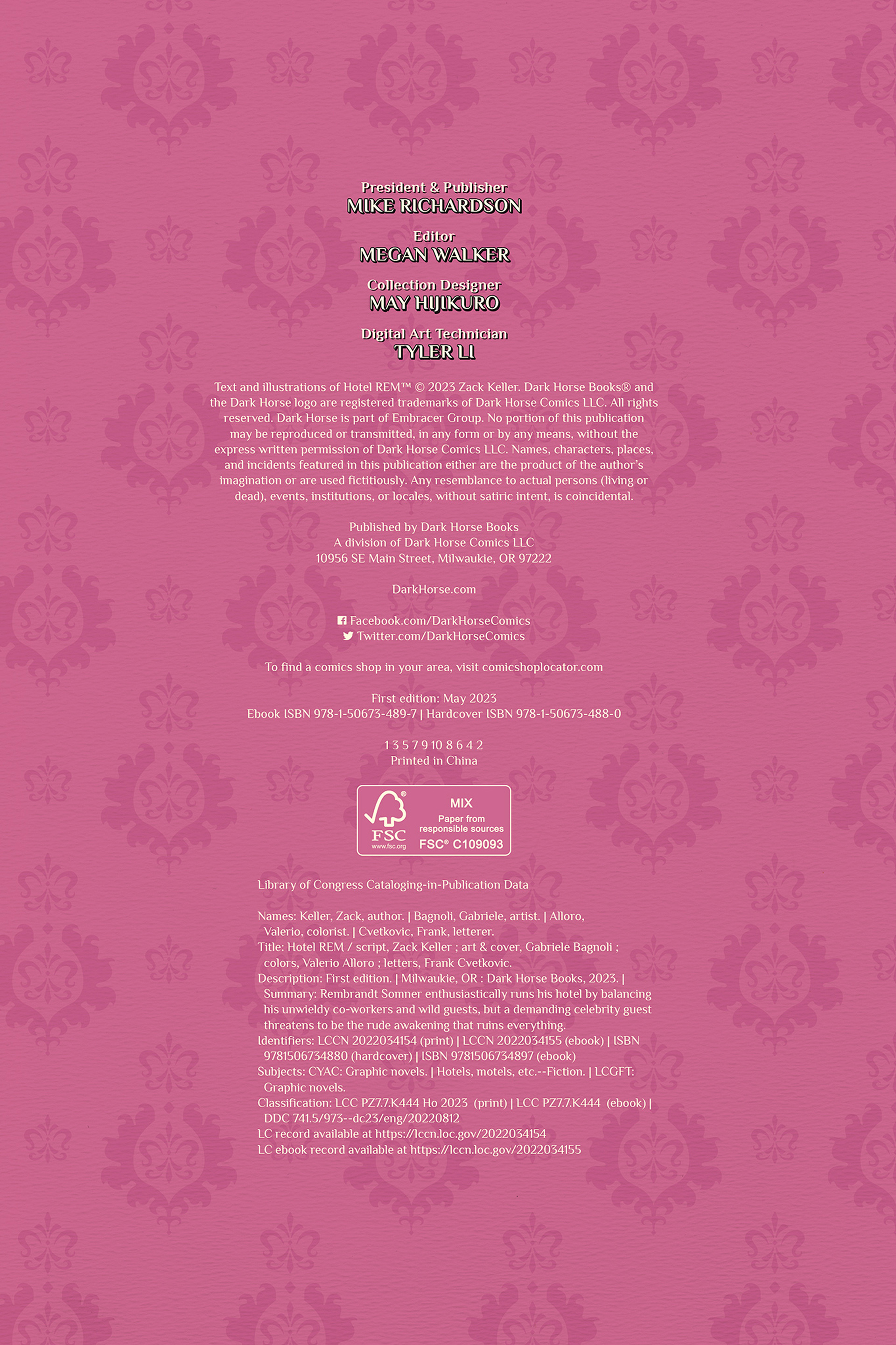 Read online Hotel REM comic -  Issue # TPB - 5