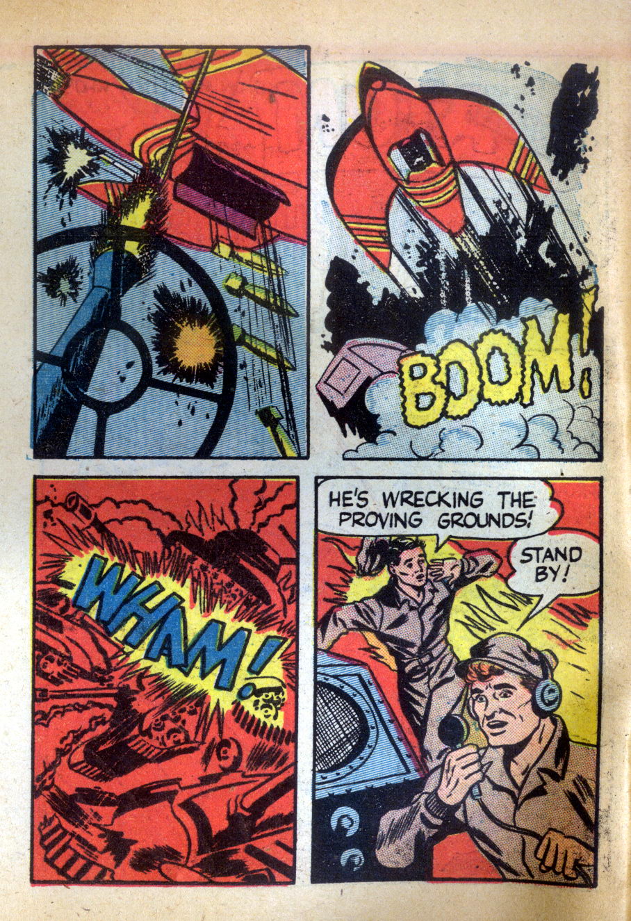 Read online Captain Atom (1950) comic -  Issue #6 - 4