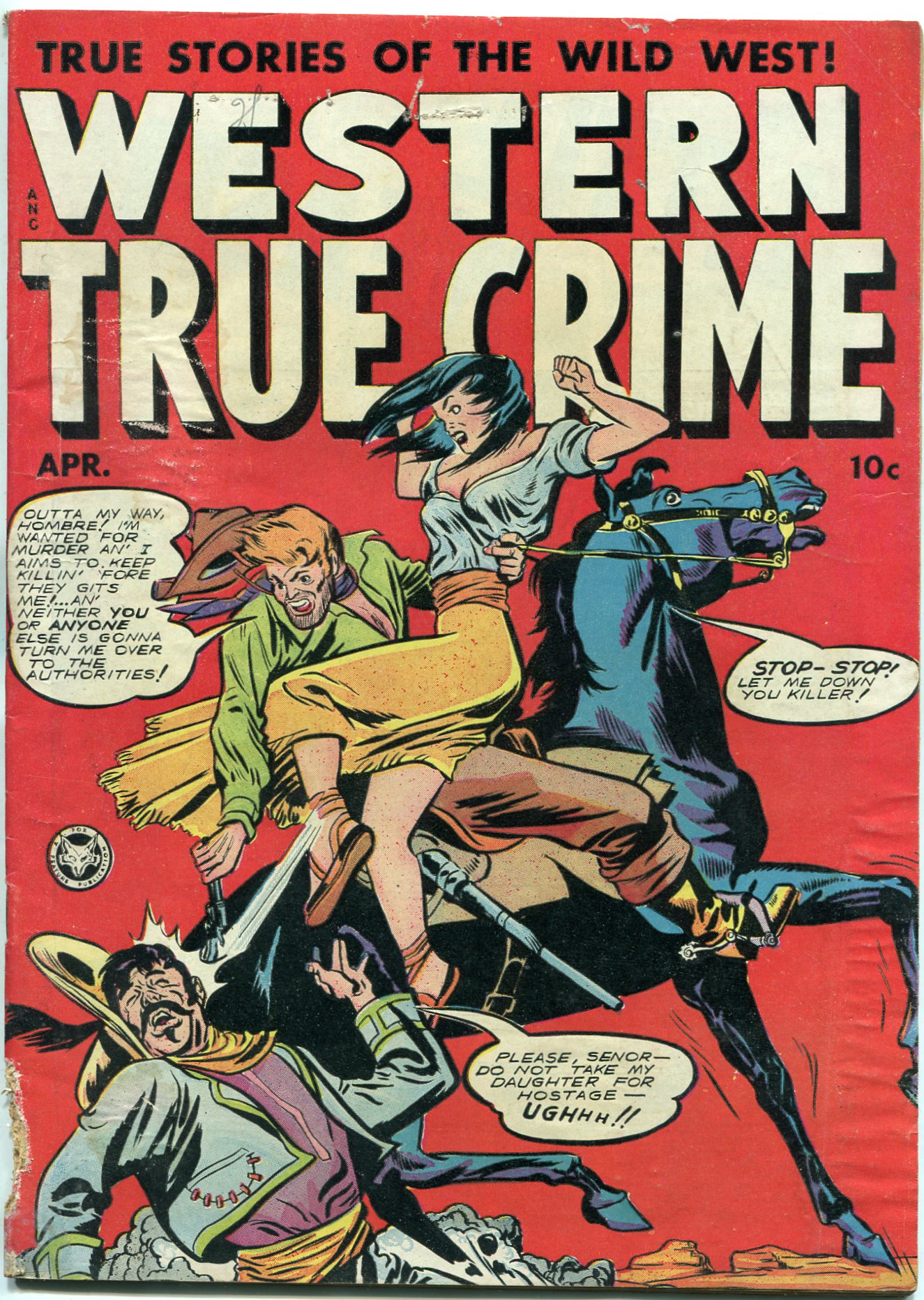 Read online Western True Crime comic -  Issue #5 - 1